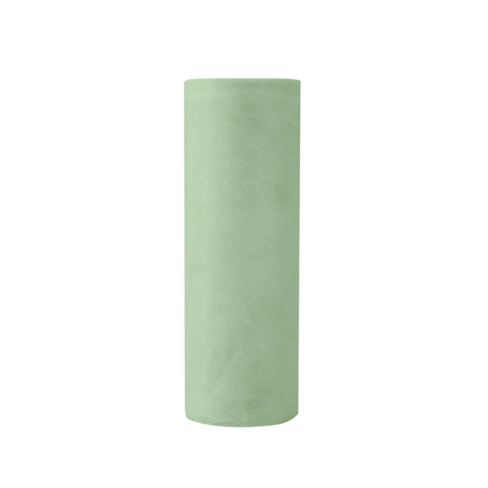 Sage Green Tulle Fabric Bolt, Sheer Fabric Spool Roll For Crafts 12"x100 Yards - Image 6
