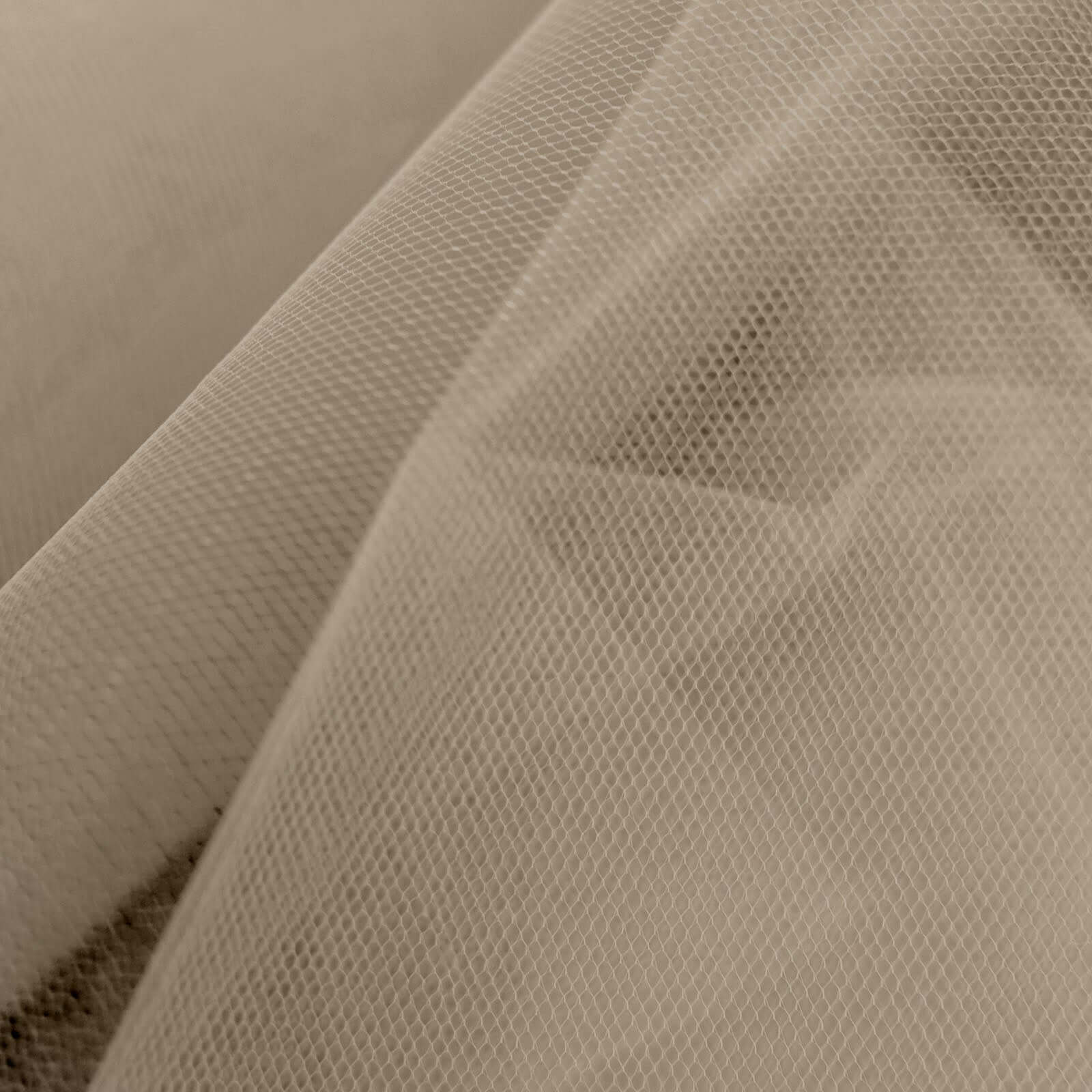 Taupe Tulle Fabric Bolt, Sheer Fabric Spool Roll For Crafts 12"x100 Yards - Image 13