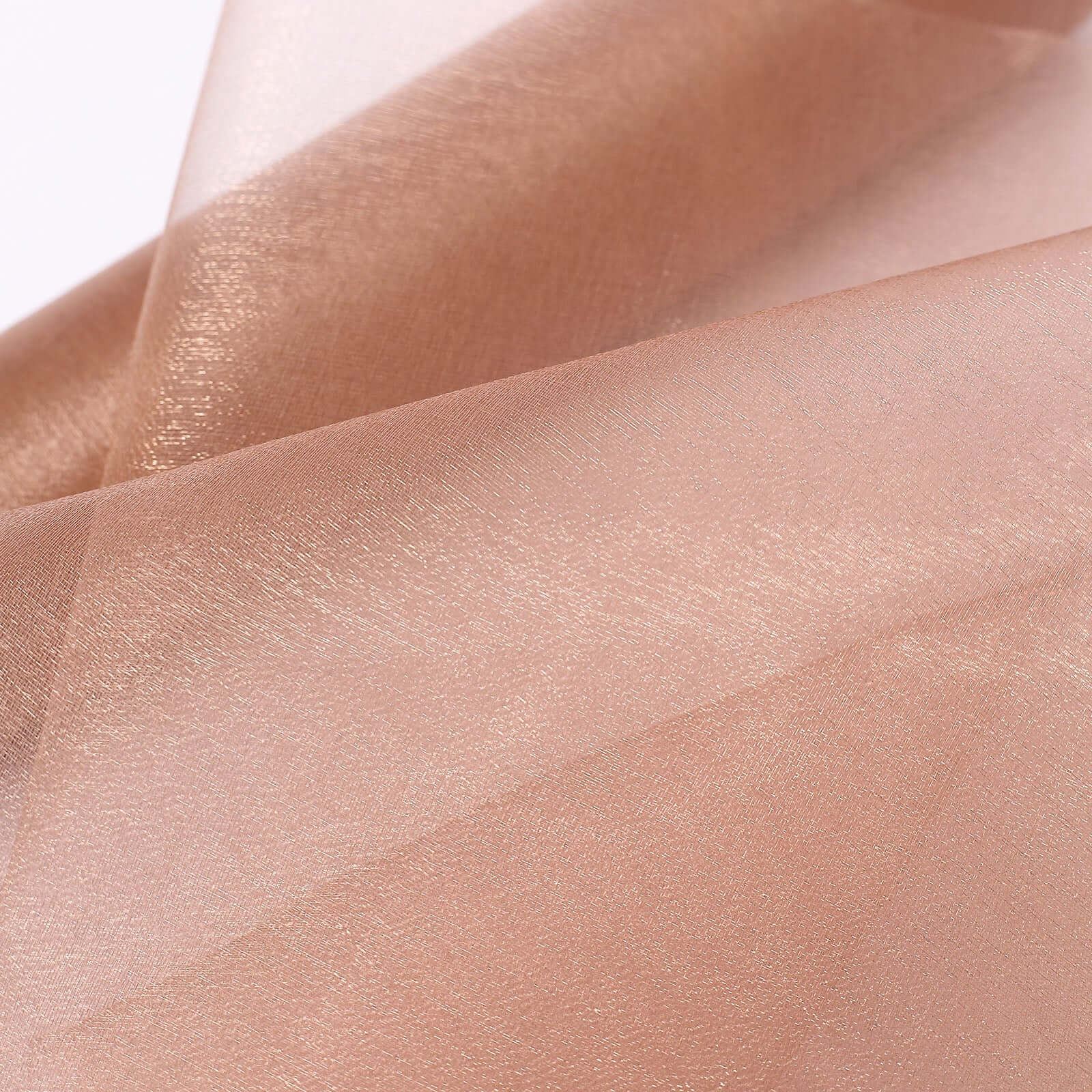 Dusty Rose Sheer Chiffon Fabric Bolt, DIY Voile Drapery Roll 12"x10yd
