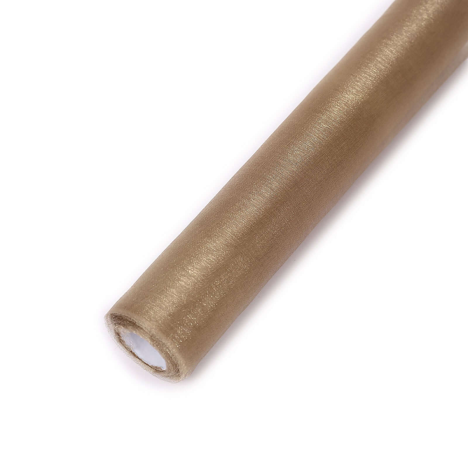 Natural Sheer Chiffon Fabric Bolt, DIY Voile Drapery Roll 12"x10yd - Image 2