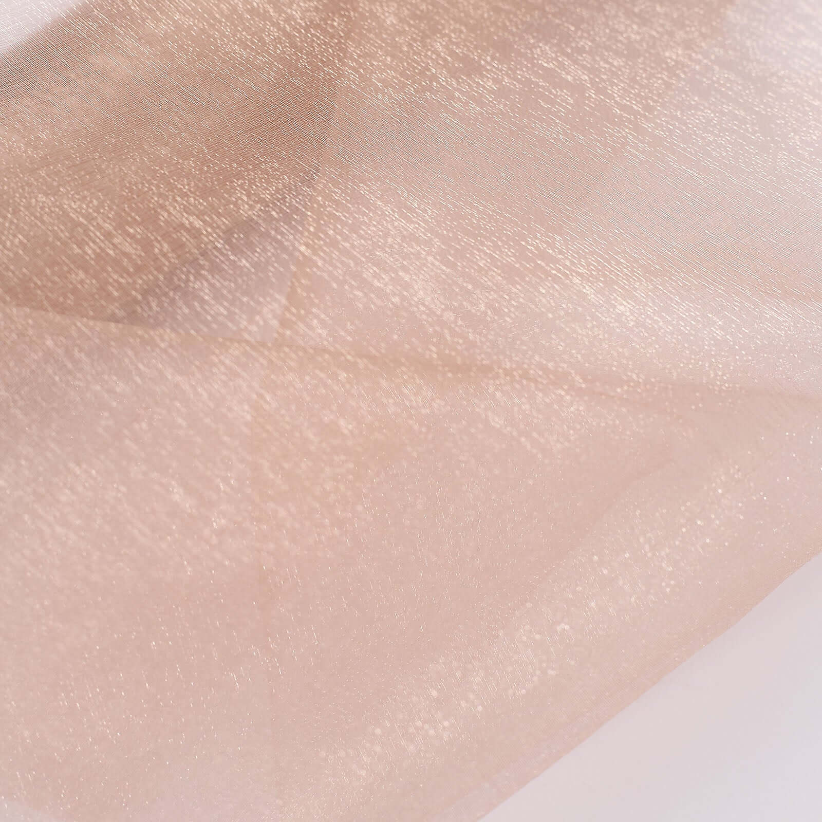 Nude Sheer Chiffon Fabric Bolt, DIY Voile Drapery Fabric 12"x10yd - Image 11