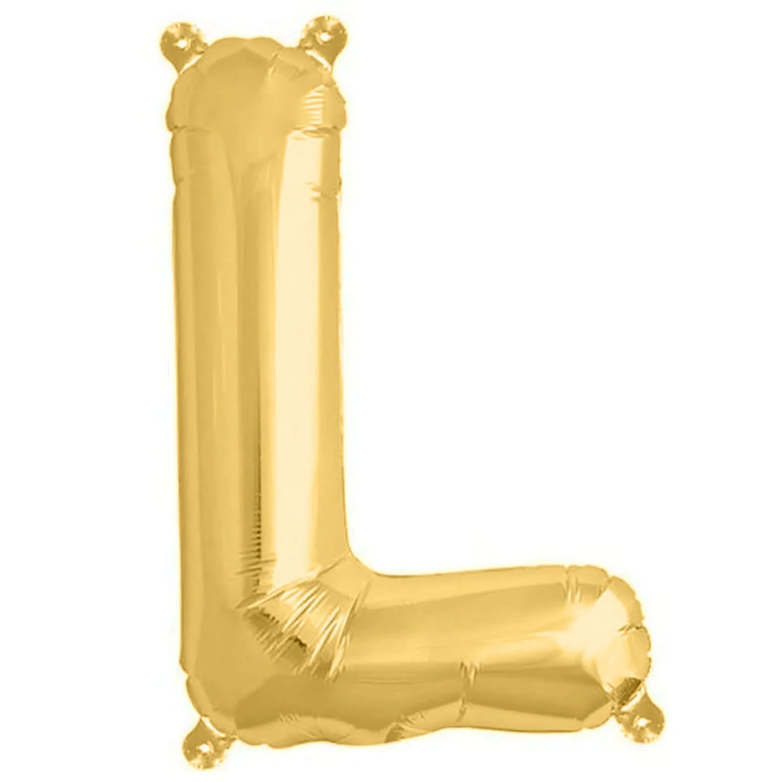 13" Matte Gold Letter and Number Balloons, Mylar Foil Balloons - Image 20