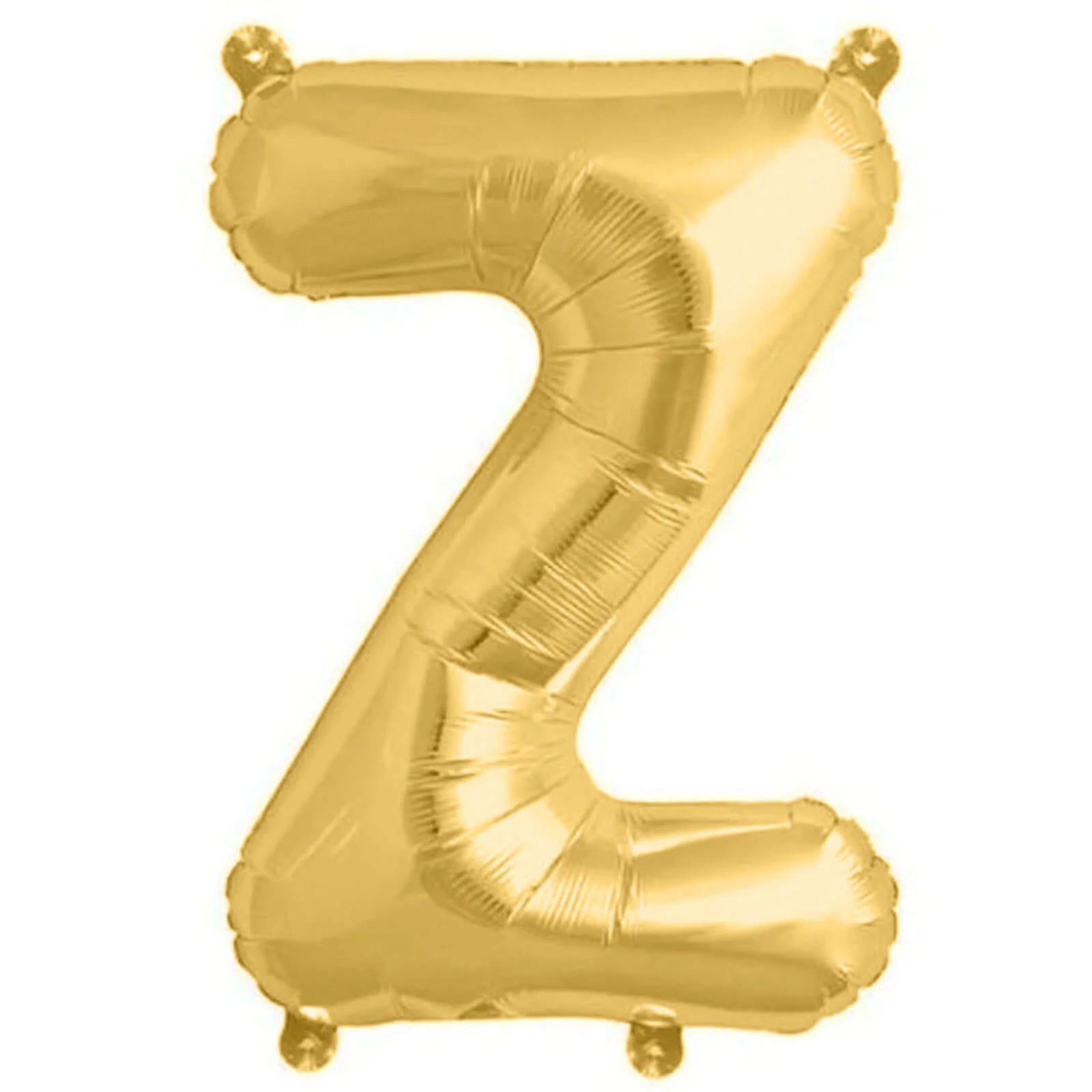 13" Matte Gold Letter and Number Balloons, Mylar Foil Balloons - Image 34