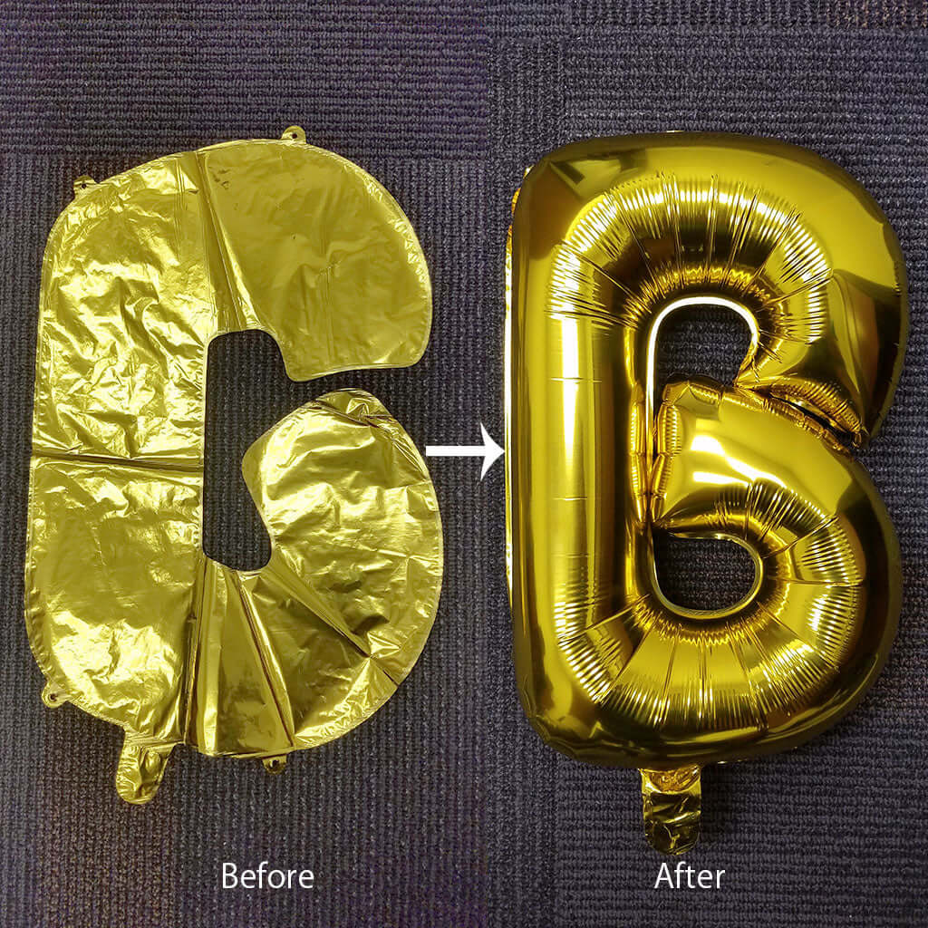 13" Silver Letter & Number Balloons, Shiny Metallic Mylar Foil Alphabet Balloons - Image 9