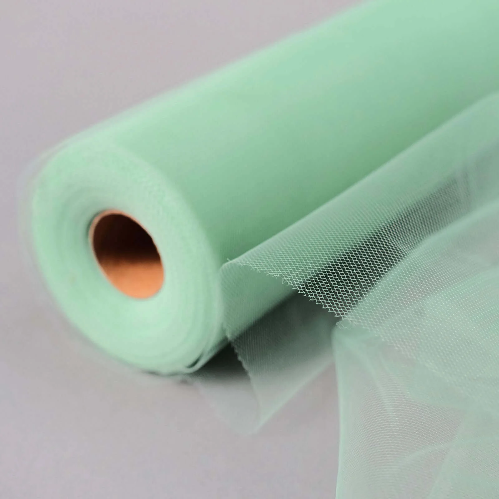 Sage Green Tulle Fabric Bolt, Sheer Fabric Spool Roll For Crafts 18"x100 Yards - Image 11