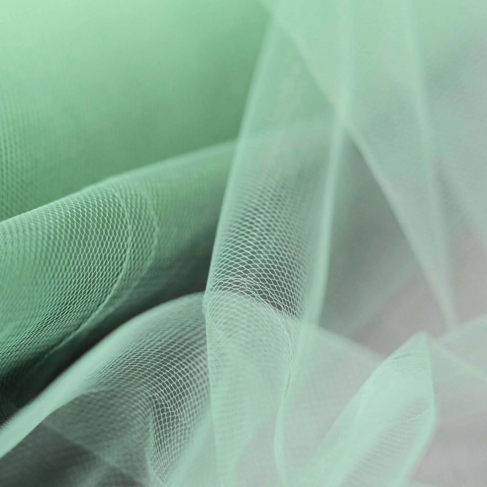 Sage Green Tulle Fabric Bolt, Sheer Fabric Spool Roll For Crafts 18"x100 Yards - Image 13