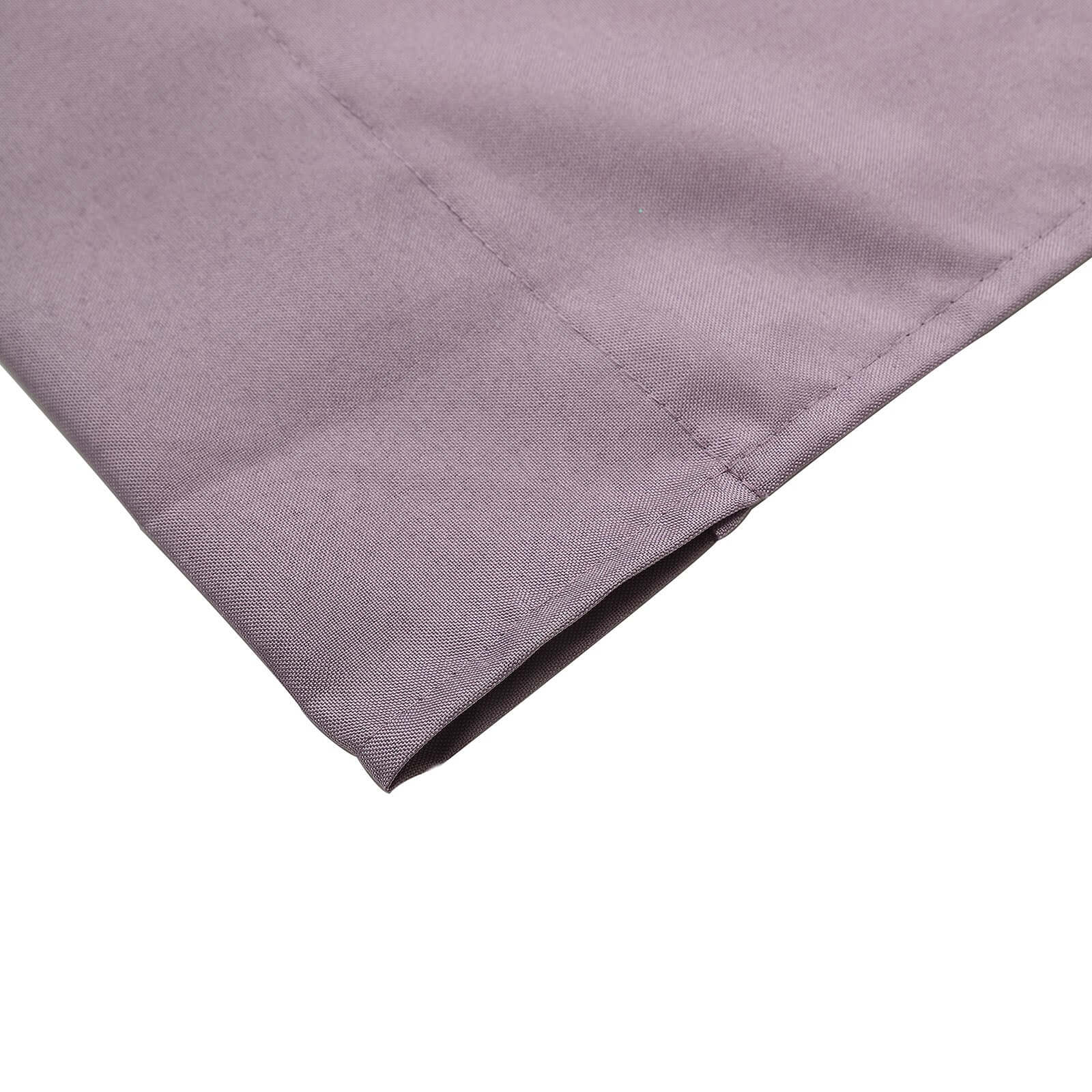 2 Pack 5ftx8ft Violet Amethyst Polyester Backdrop Drape Curtains With Rod Pockets, Event Divider Panels 130GSM - Image 10