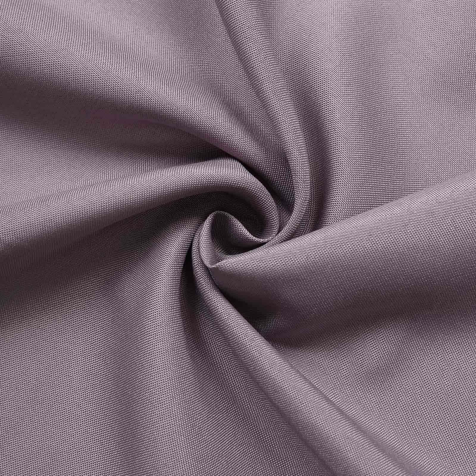 2 Pack 5ftx8ft Violet Amethyst Polyester Backdrop Drape Curtains With Rod Pockets, Event Divider Panels 130GSM - Image 9
