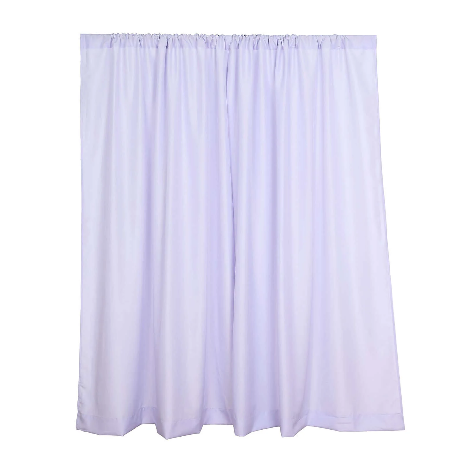 2 Pack 5ftx8ft Lavender Lilac Polyester Backdrop Drape Curtains With Rod Pockets, Event Divider Panels 130GSM - Image 6
