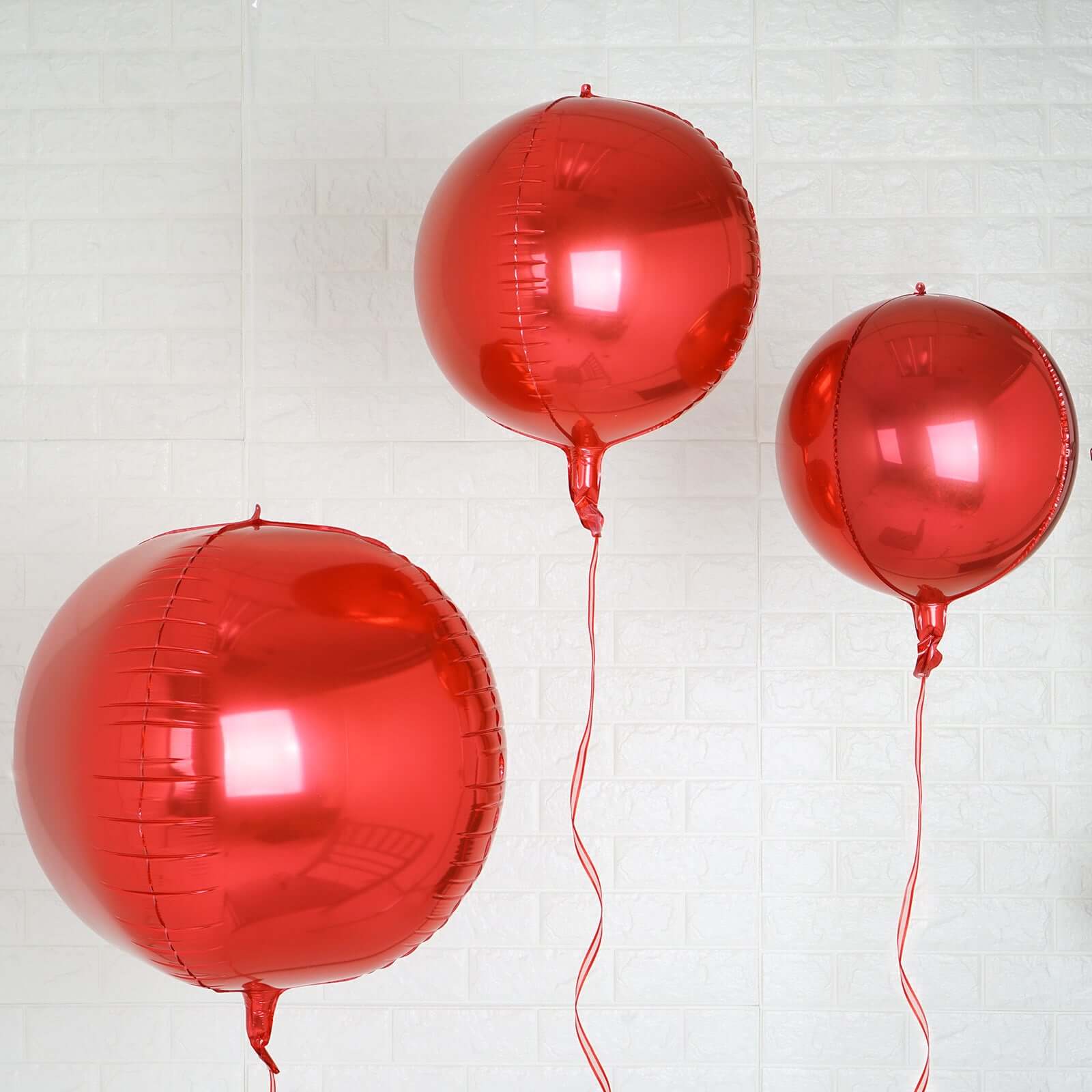 2 Pack Lavender Lilac Sphere Mylar Foil Helium or Air Balloons 18" 4D - Image 9