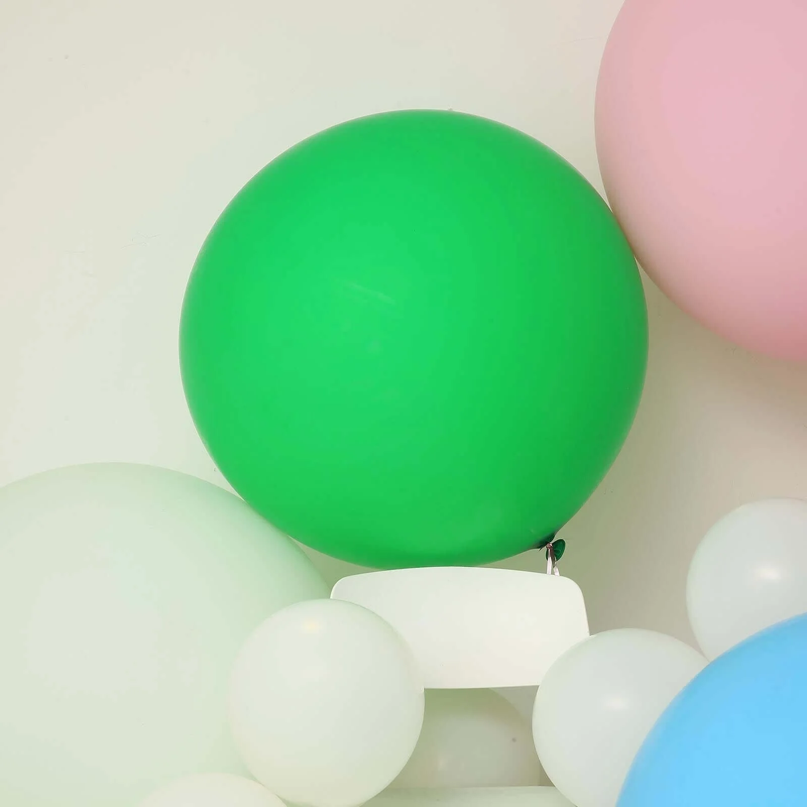 2 Pack Large Matte Green Helium or Air Premium Latex Balloons 32" - Image 12