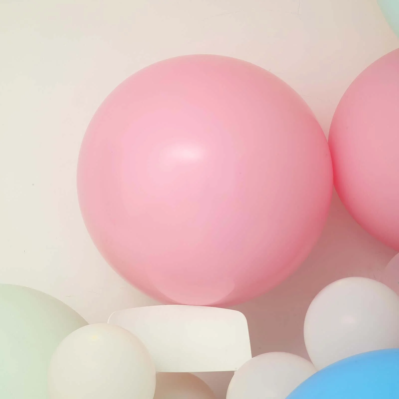 2 Pack Large Matte Pastel Blush Helium or Air Latex Balloons 32" - Image 11