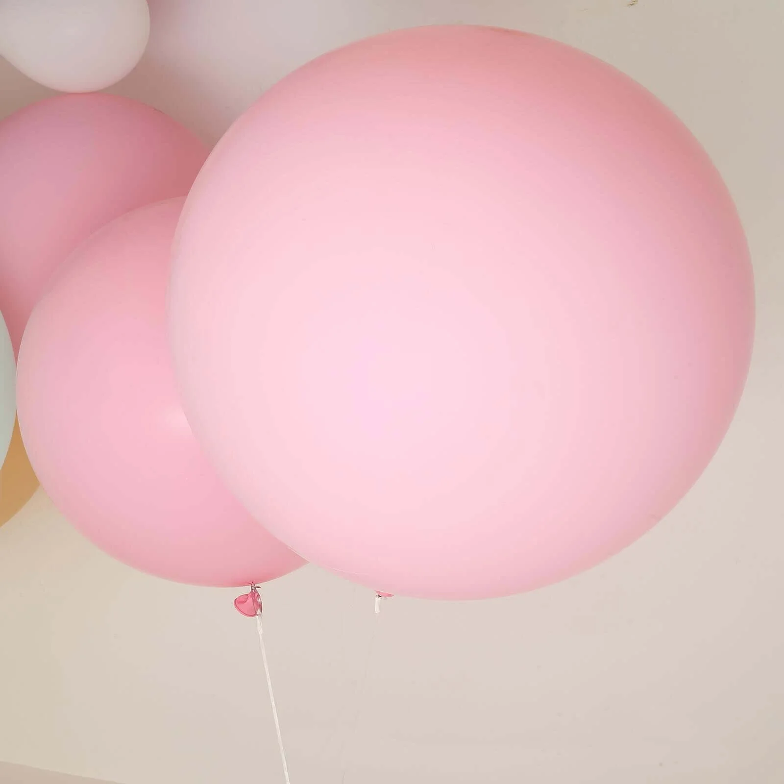 2 Pack Large Matte Pastel Blush Helium or Air Latex Balloons 32" - Image 14