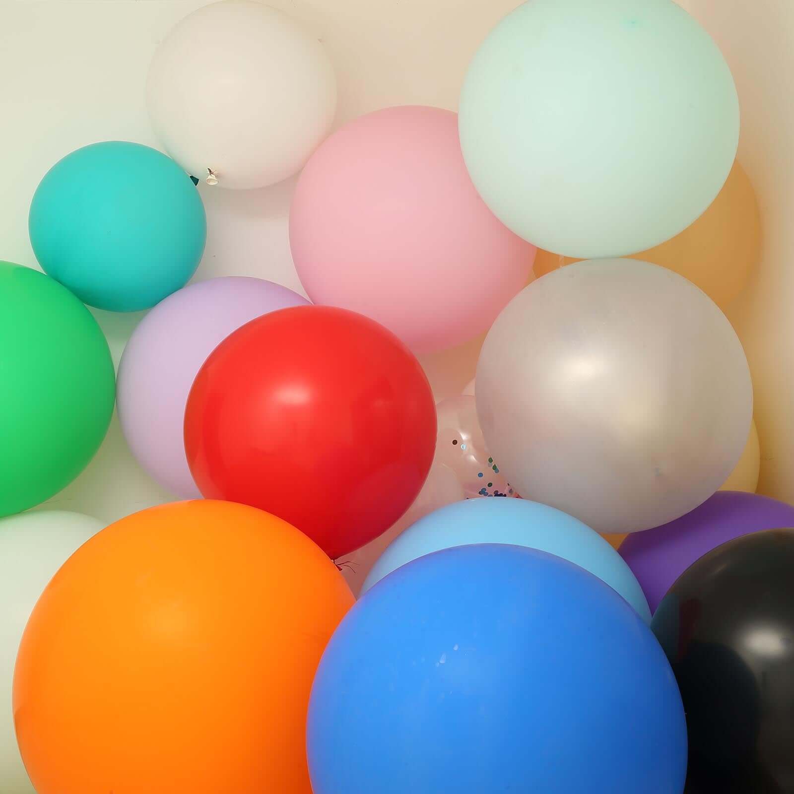 2 Pack Large Matte Red Helium or Air Premium Latex Balloons 32" - Image 11