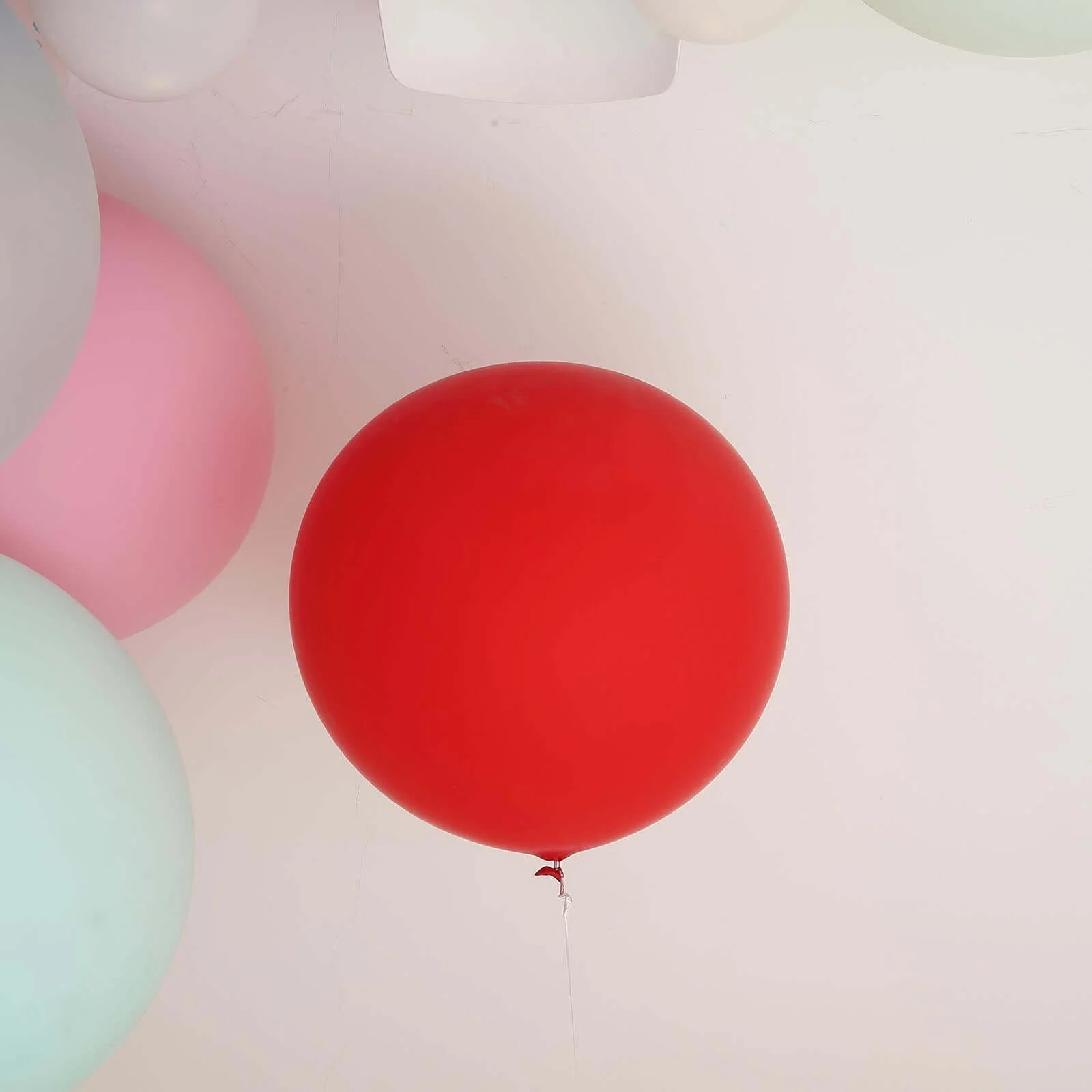 2 Pack Large Matte Red Helium or Air Premium Latex Balloons 32" - Image 13