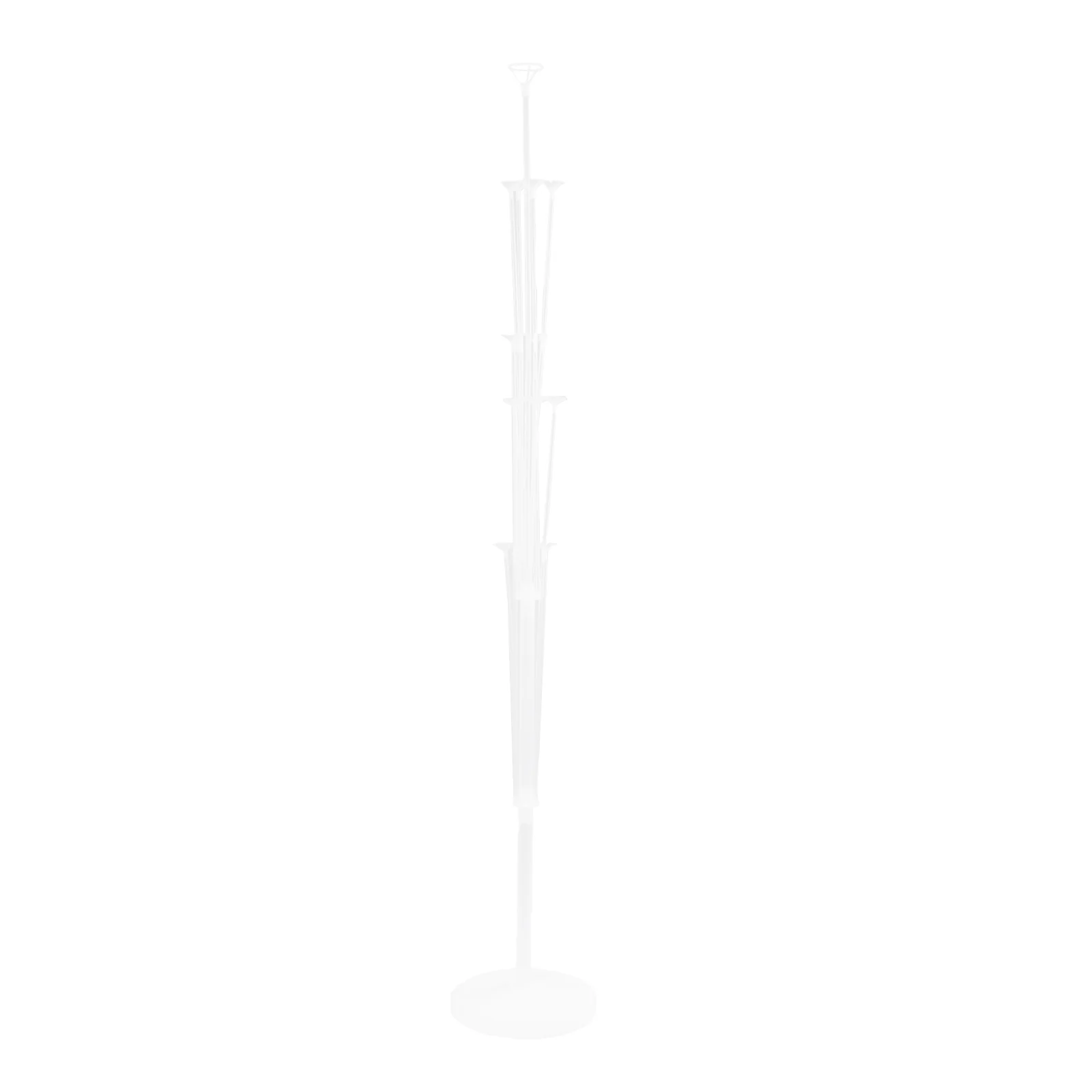 2 Pack Balloon Column Stands – 4.5ft Clear Balloon Tower Kit with Water-Fillable Base for Floor Displays - Image 8