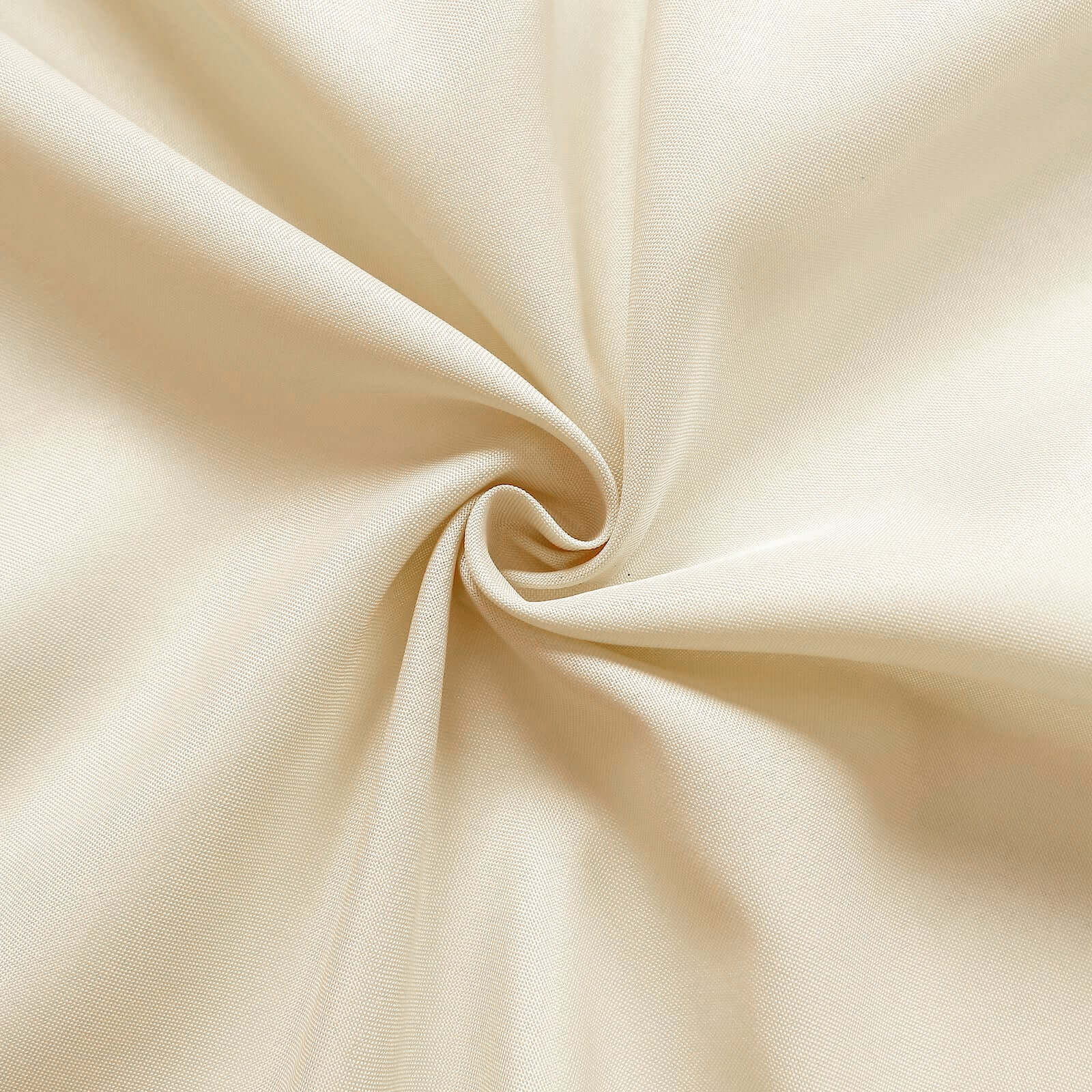 2 Pack 5ftx8ft Beige Polyester Backdrop Drape Curtains With Rod Pockets, Event Divider Panels 130GSM - Image 9
