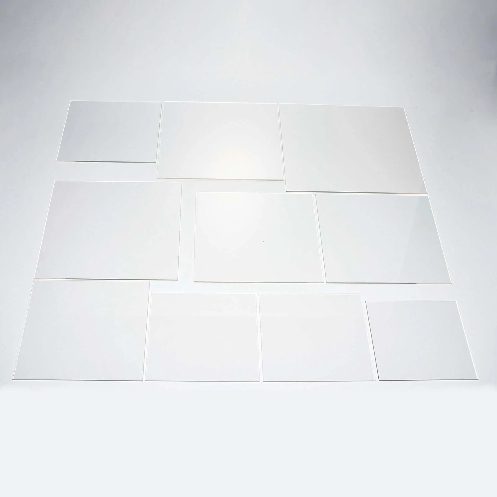 2-Pack Clear Acrylic Plexiglass Sheets 3mm Thick Top Plates 14" Square - Protective Film Coating - Image 16
