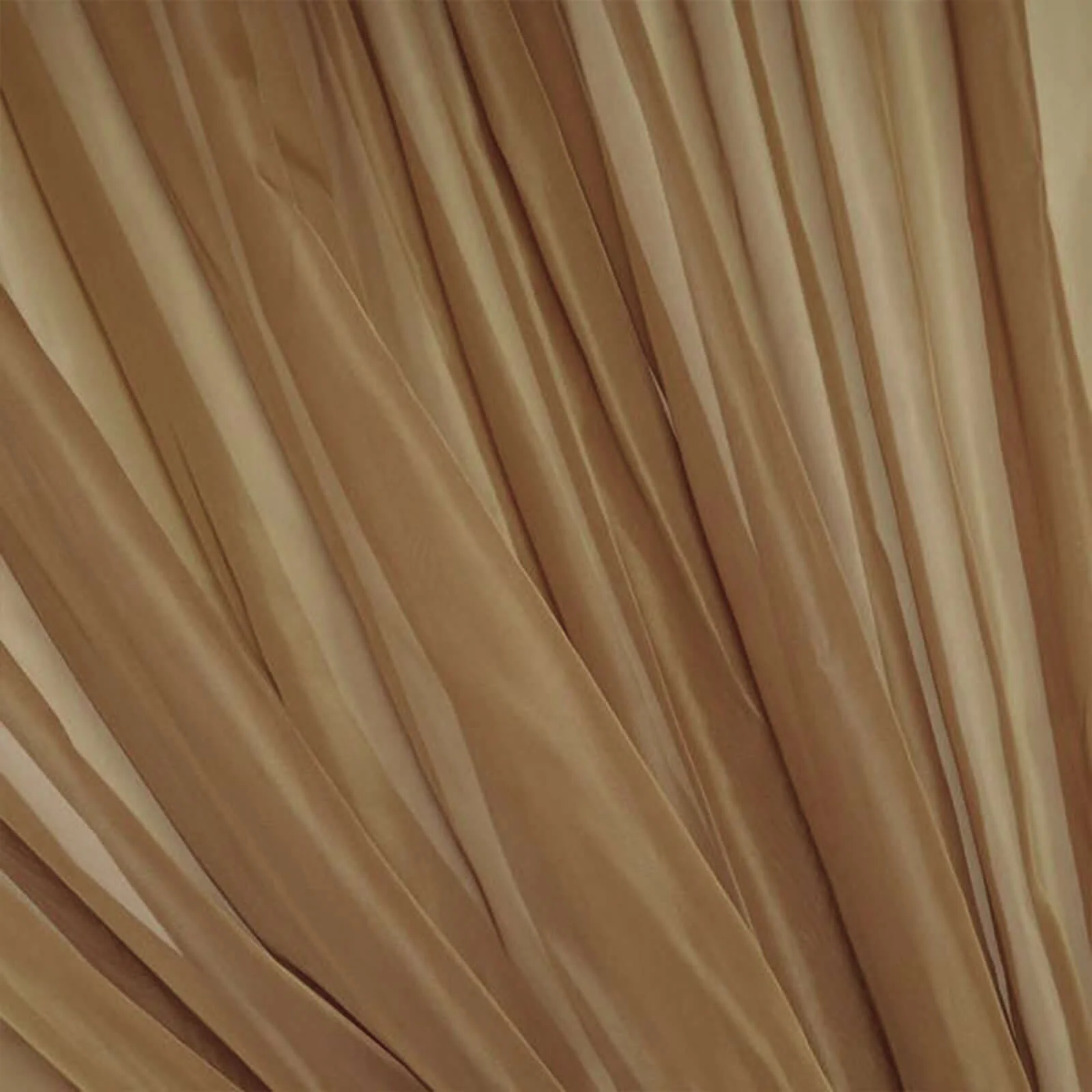 2 Pack 5ftx10ft Gold Chiffon Backdrop Drape Curtains, Durable Flame Resistant Sheer Organza Event Divider Panels With Rod Pockets - Image 8