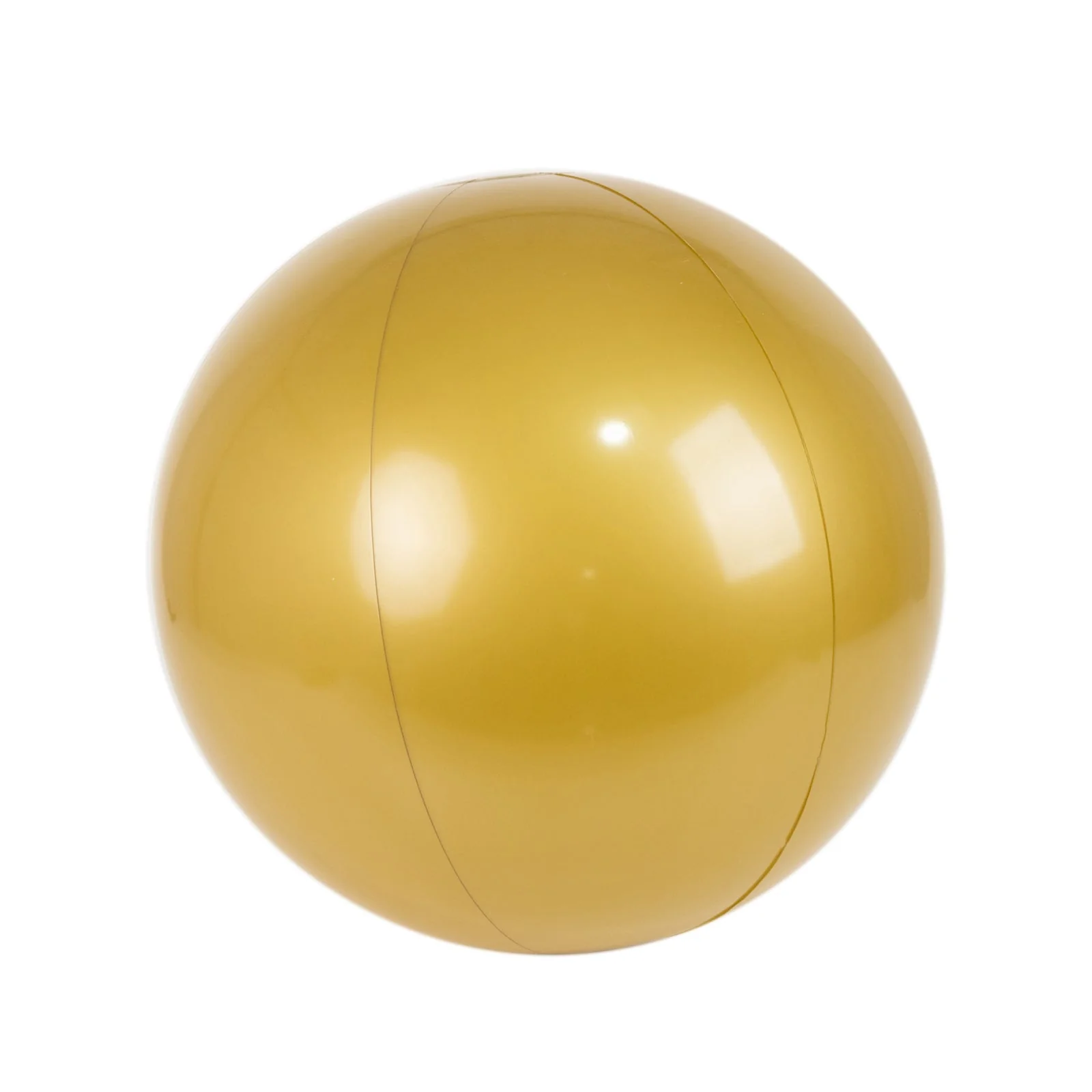 2 Pack Inflatable Gold Decorative Balls - 16" Round Vinyl Pool and Party Balls, Lightweight & Fun - Image 6