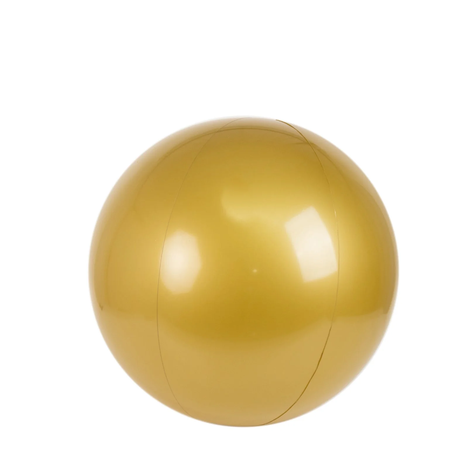 2 Pack Inflatable Gold Decorative Balls - 24" Round Vinyl Pool and Party Balls, Lightweight & Fun - Image 6