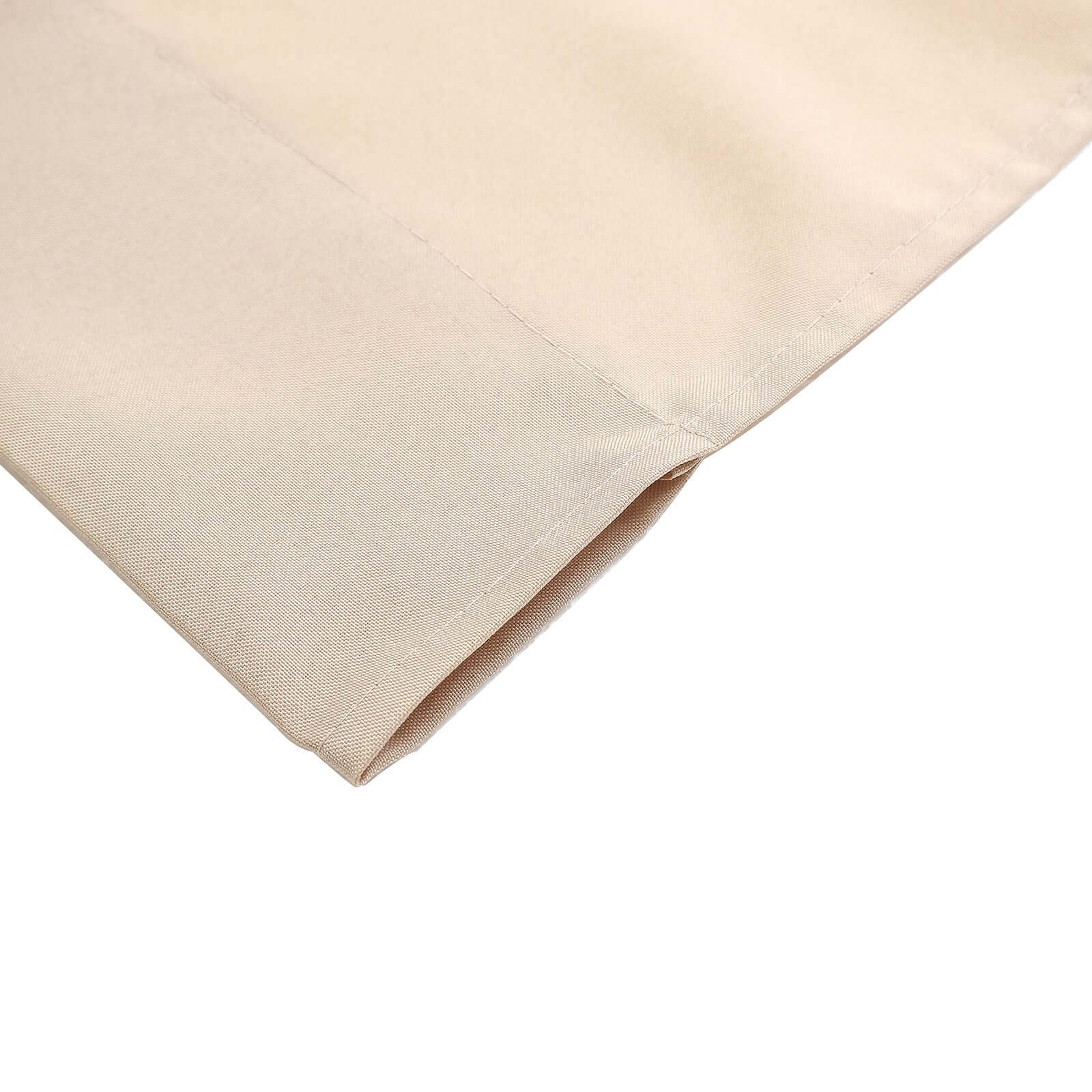 2 Pack 5ftx8ft Nude Polyester Backdrop Drape Curtains With Rod Pockets, Event Divider Panels 130GSM - Image 10
