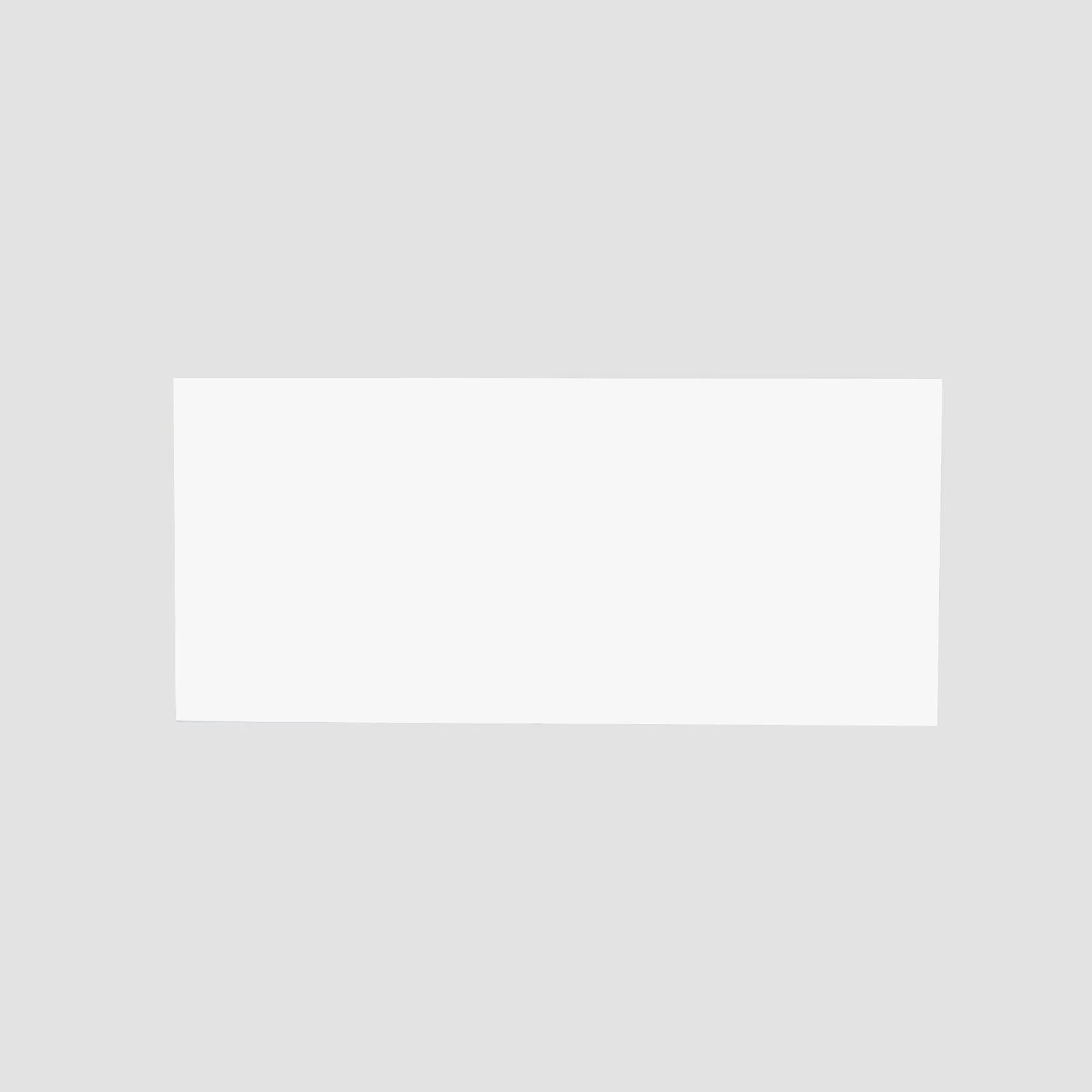 2-Pack White Acrylic Plexiglass Sheets 24"x10" Rectangular Side Plates - Protective Film Coating - Image 7