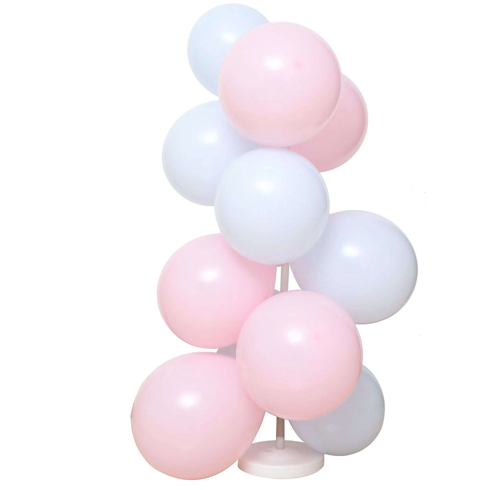 2 Pack White Balloon Column Stand Kit, Balloon Towers - 5ft - Image 7