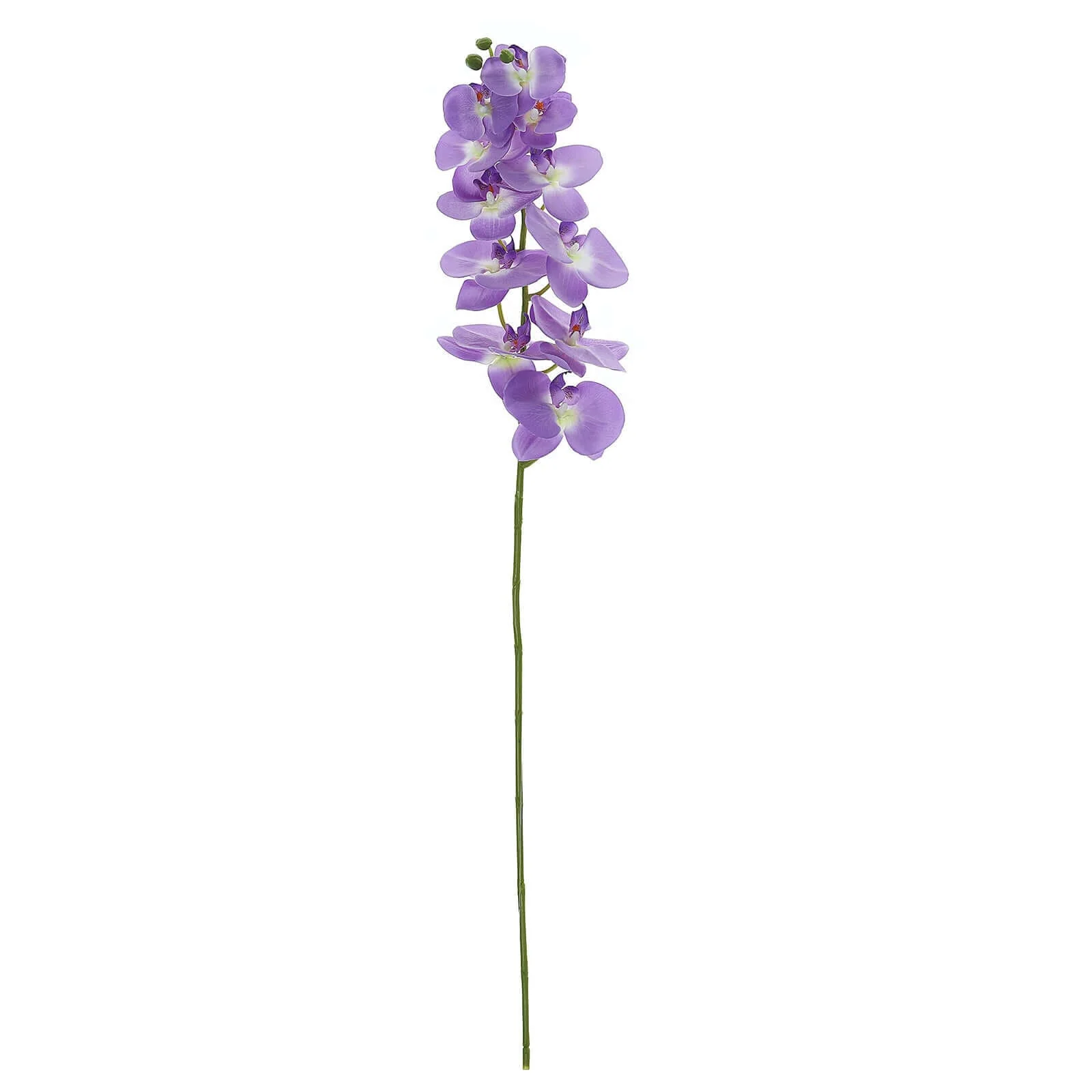 2 Stems Lavender Lilac Artificial Silk Orchid Flower Bouquets 40" Tall - Image 7