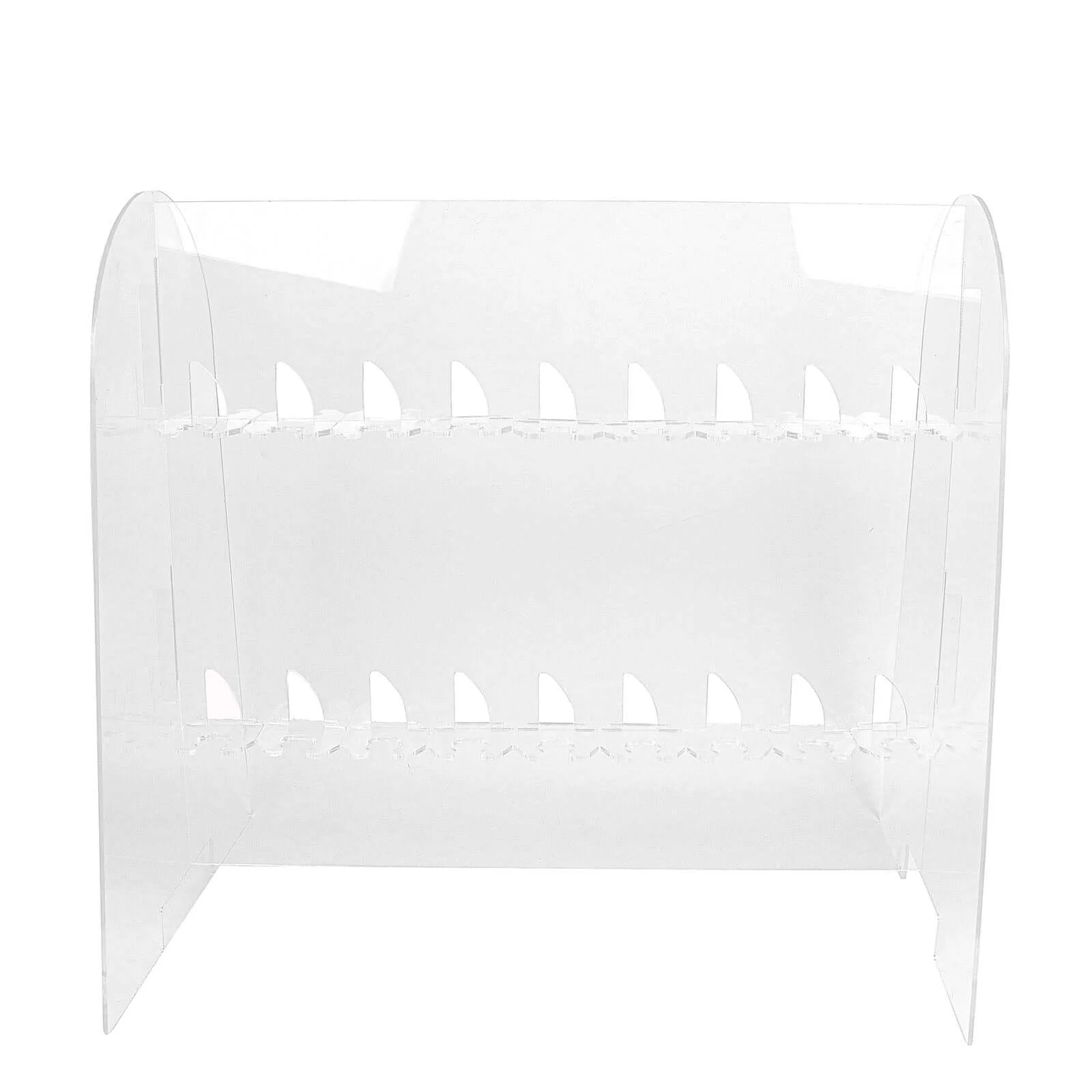 2-Tier Acrylic Champagne Glass Holder Display Stand Table Top 25" - Image 6
