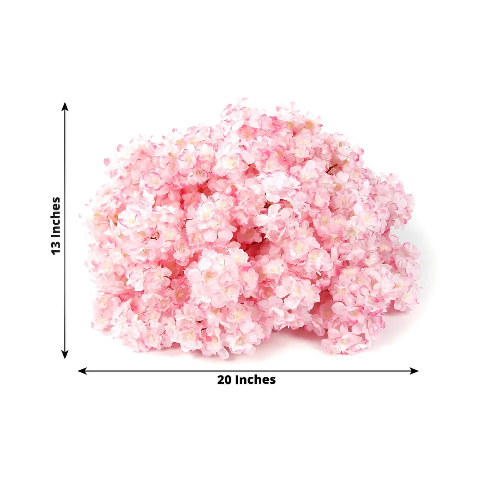 Pre-Arranged Artificial Cherry Blossom Wedding Centerpiece, 20" Blush Silk Flower Ball Arrangement for Event & Table Décor - Image 3