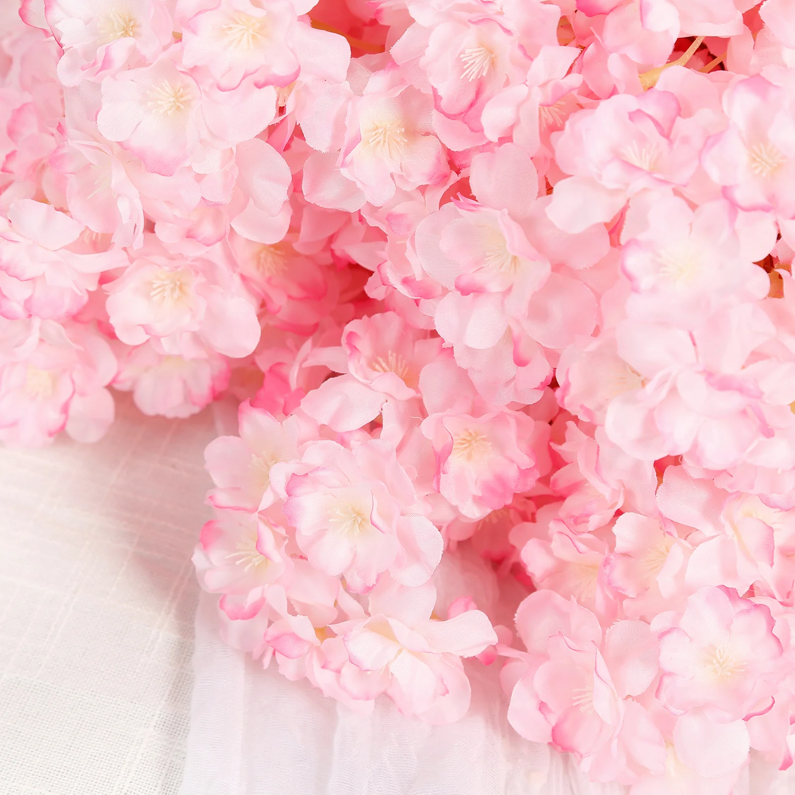 Pre-Arranged Artificial Cherry Blossom Wedding Centerpiece, 20" Blush Silk Flower Ball Arrangement for Event & Table Décor - Image 8