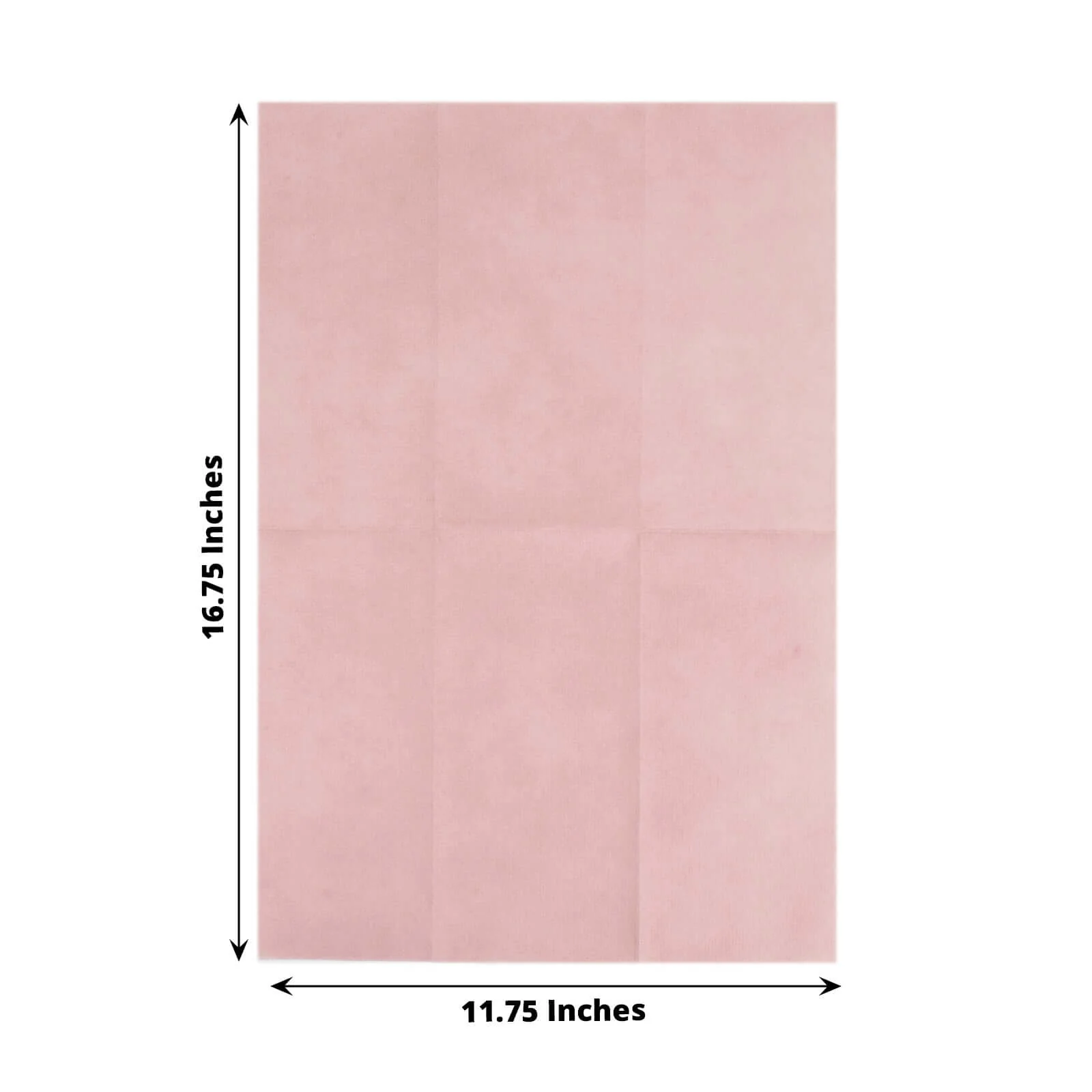 20 Pack Linen-Like Paper Napkins 8.5"x4" Dusty Rose - Soft & Hygienic Airlaid Towels - Image 3