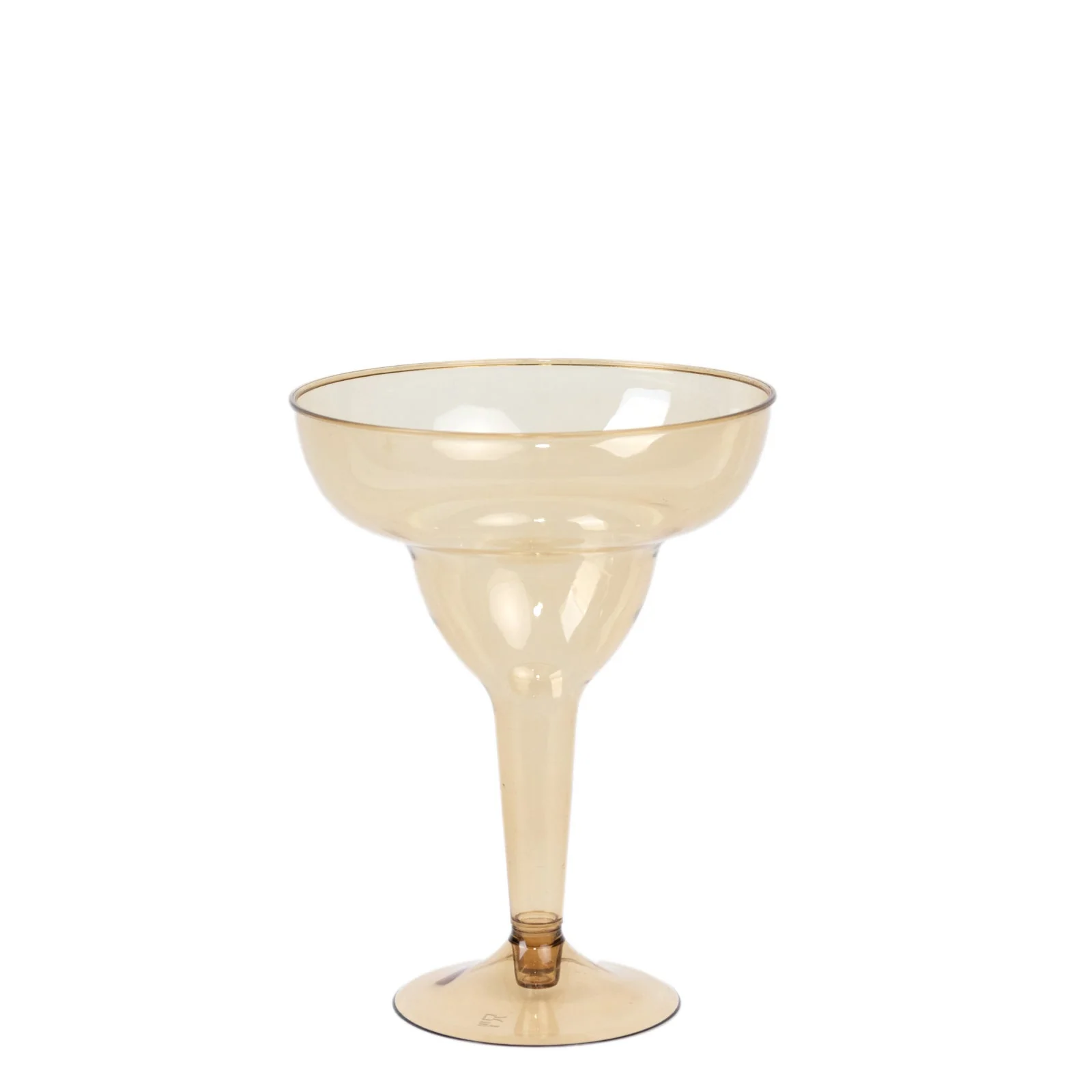 20-Pack Plastic Margarita Glasses 10oz Amber Gold - Disposable Cocktail Cups for Frozen Drinks - Image 5