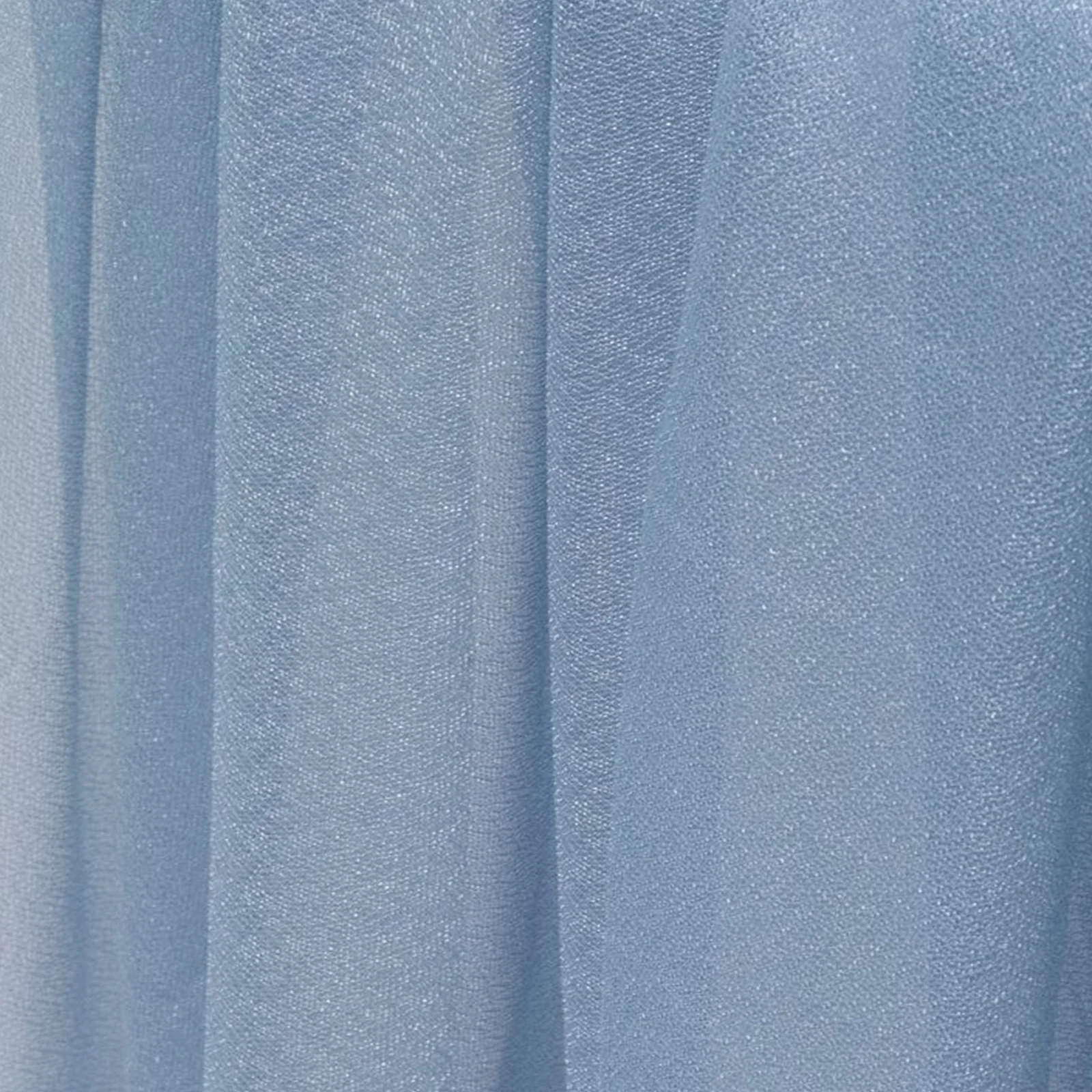 20-Pack Sheer Chair Sash in Dusty Blue, 9ft Long Shimmer Sheer Drape Chair Decor Set, Wrinkle-Free - Image 6