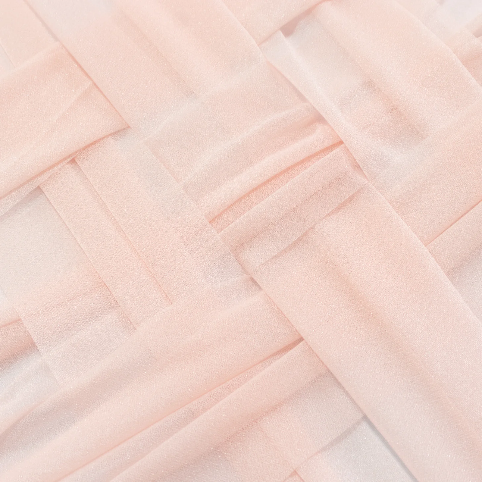 20-Pack Sheer Table Runners Blush, 9ft Long Sheer Drapes Table Decor, Wrinkle-Free - Image 5