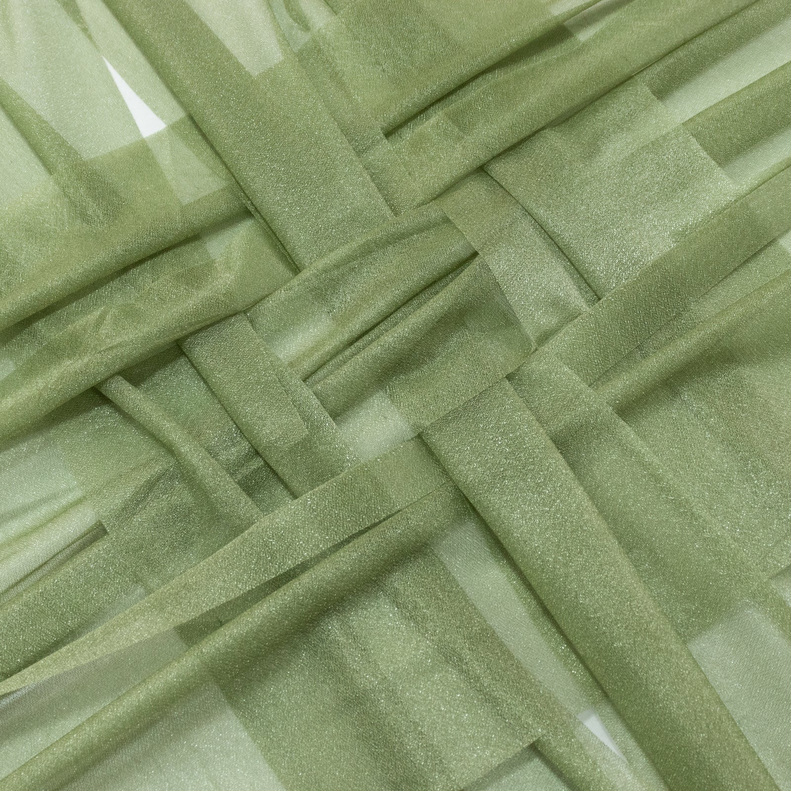 20-Pack Sheer Table Runners Dusty Sage Green, 9ft Long Sheer Drapes Table Decor, Wrinkle-Free - Image 5