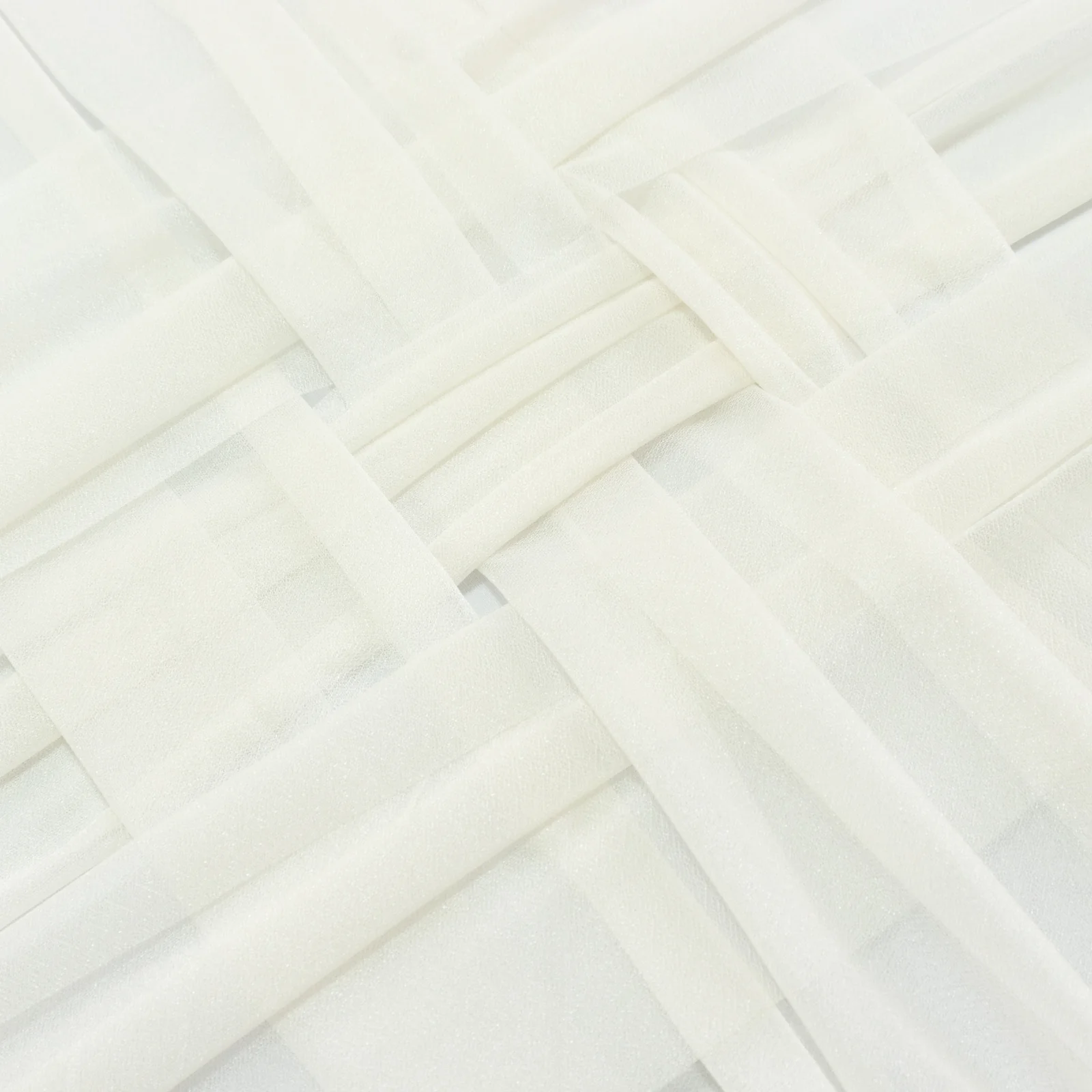 20-Pack Sheer Table Runners Ivory, 9ft Long Sheer Drapes Table Decor, Wrinkle-Free - Image 7