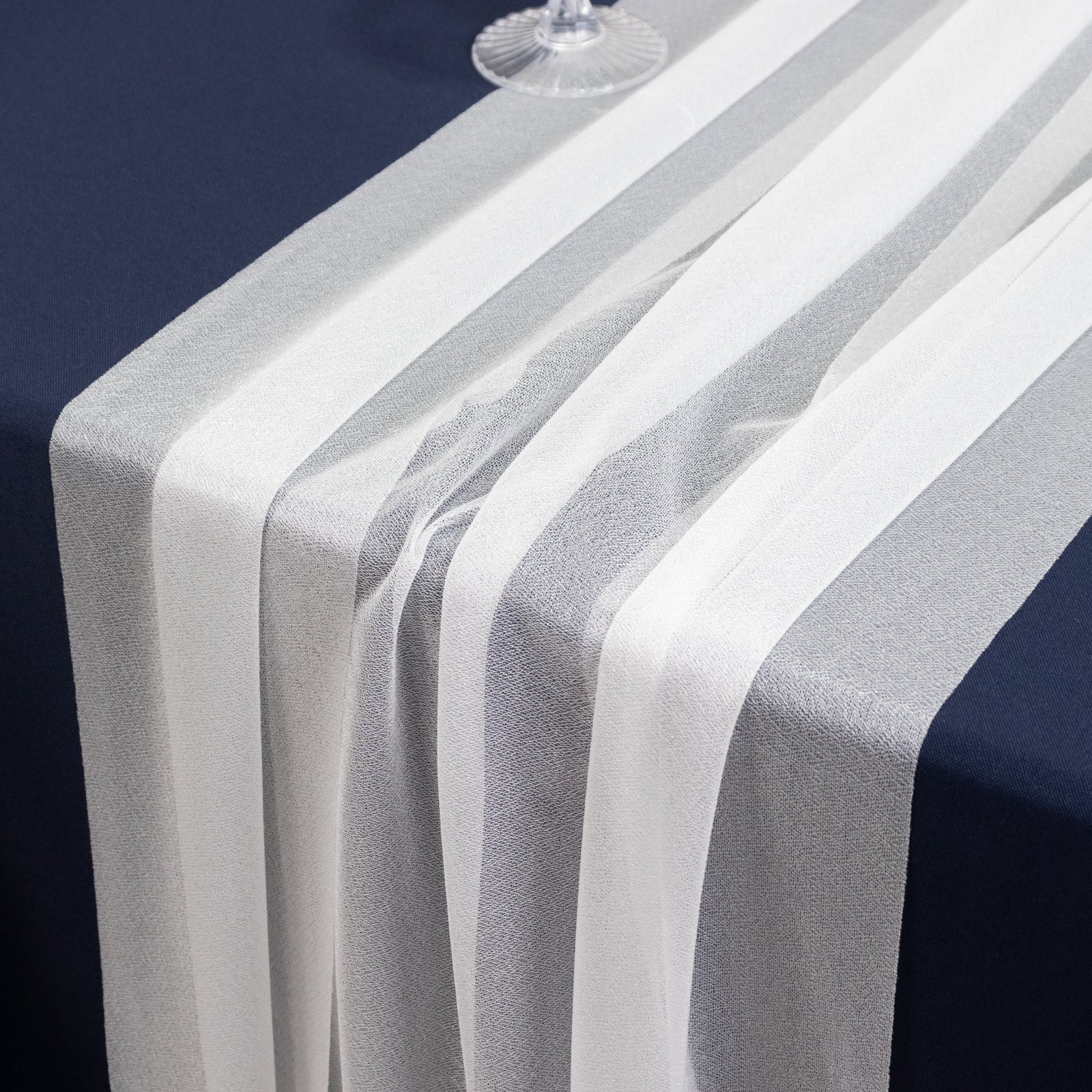 20-Pack Sheer Table Runners White, 9ft Long Sheer Drapes Table Decor, Wrinkle-Free - Image 6