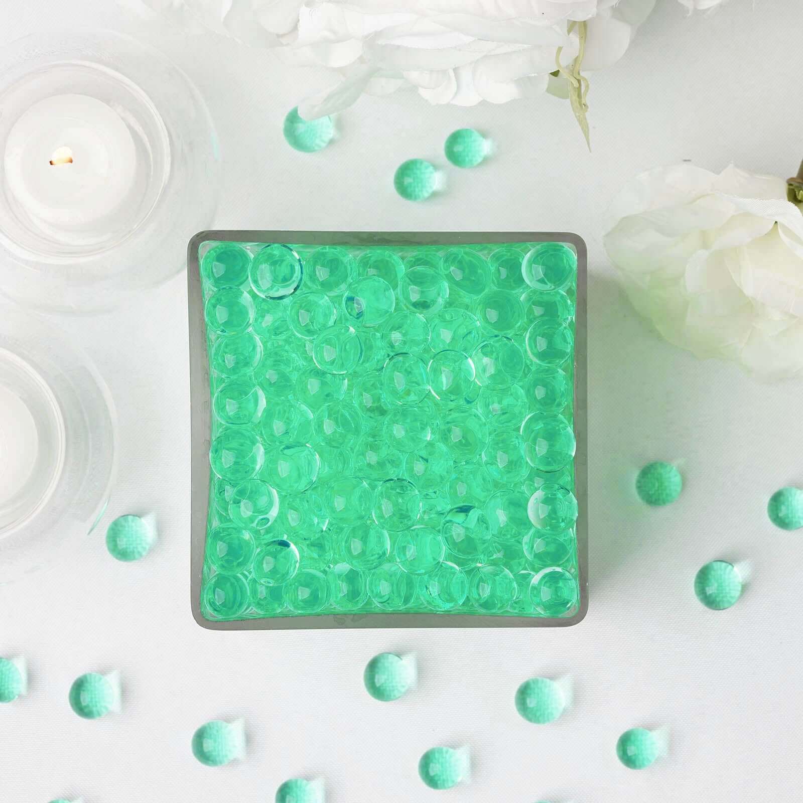 200-250 Pcs Water Gel Beads Vase Filler Apple Green - Small Nontoxic Jelly Balls - Image 7