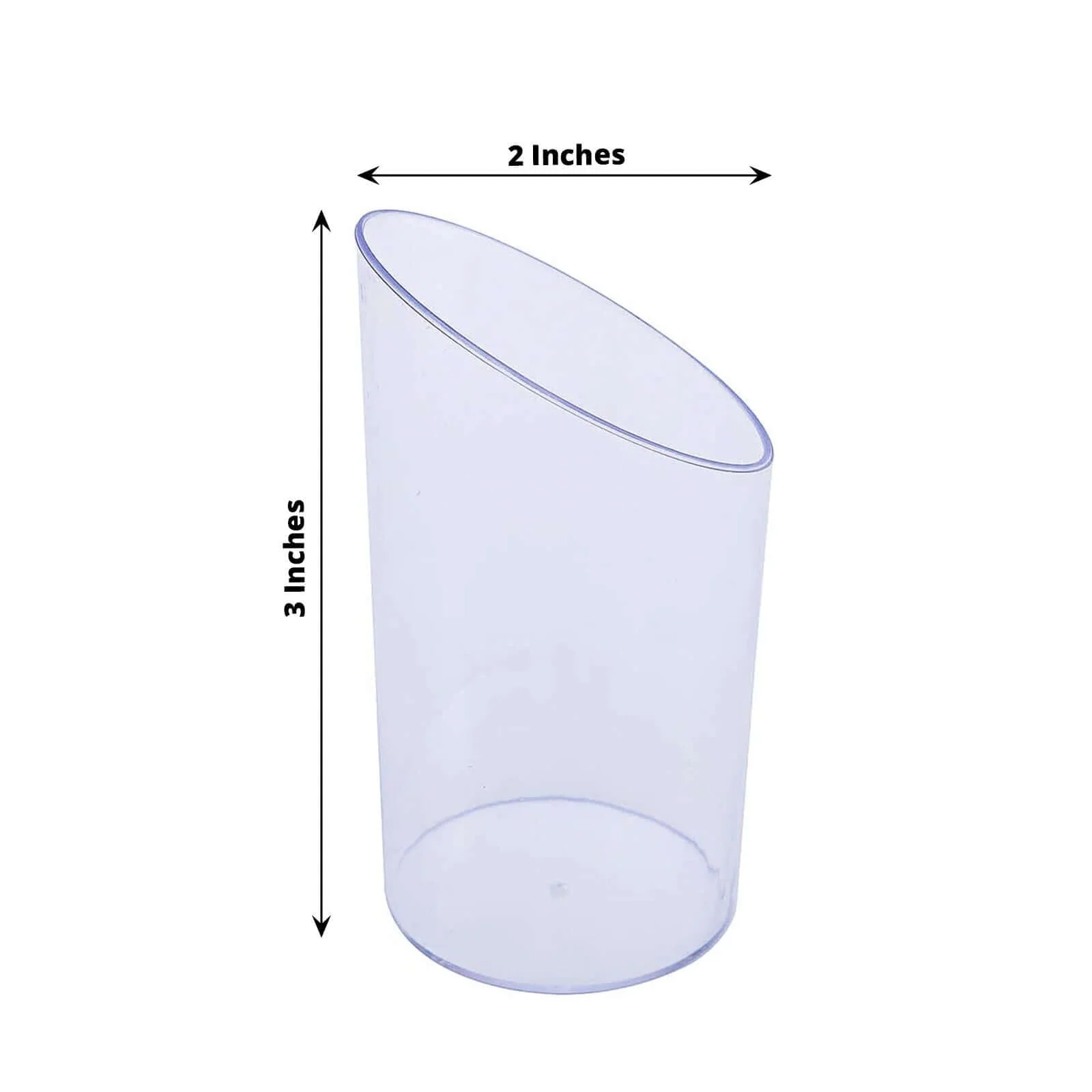 24-Pack Plastic Appetizer Cups 3oz Clear Diminutive Flasket - Disposable Dessert Cups for Parties - Image 3