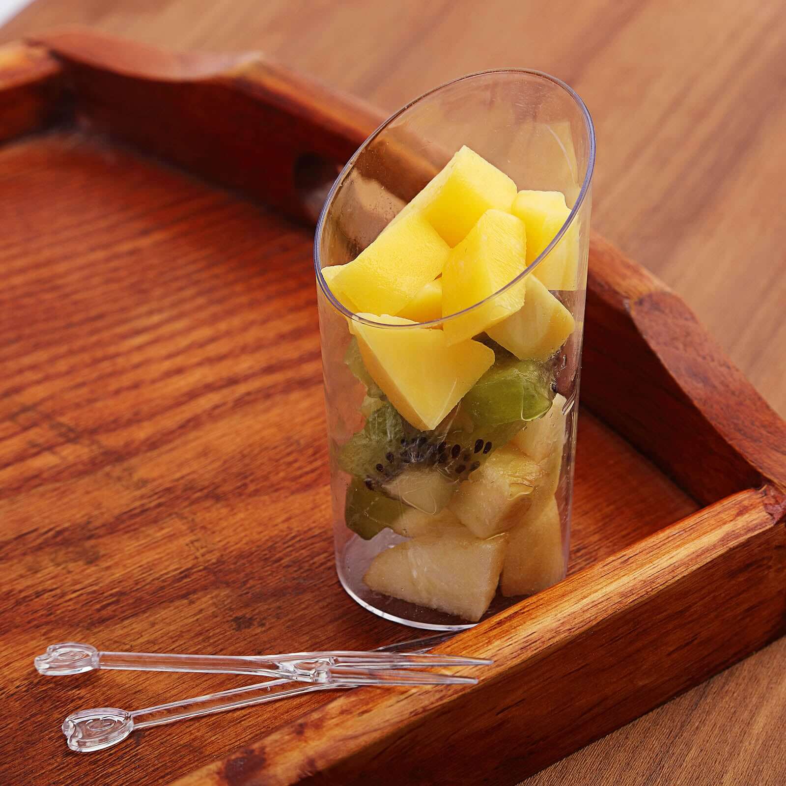 24-Pack Plastic Appetizer Cups 3oz Clear Diminutive Flasket - Disposable Dessert Cups for Parties - Image 6