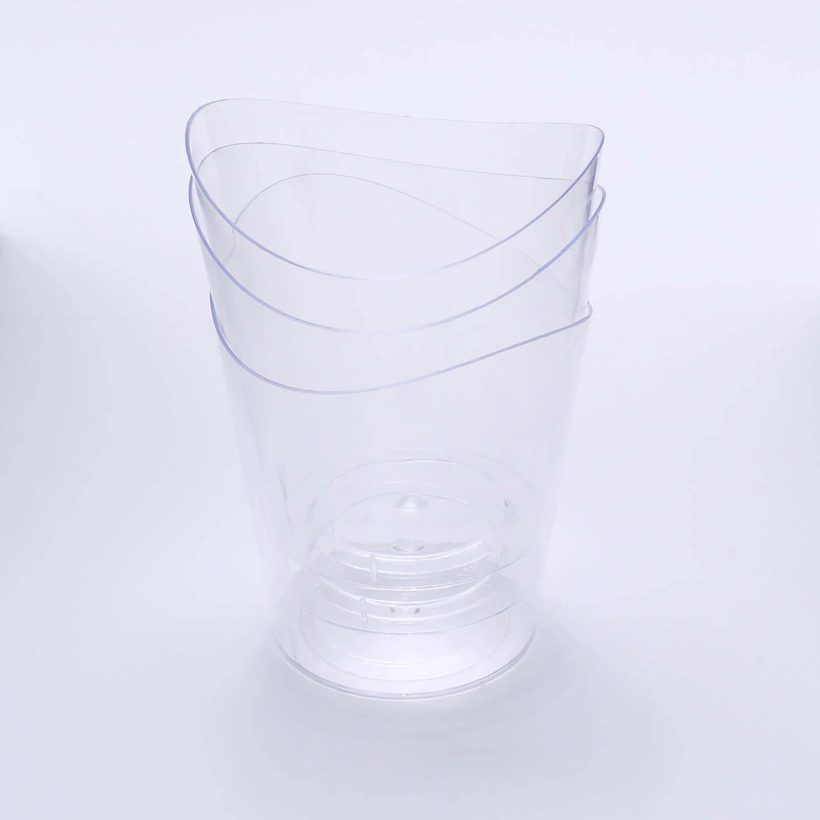 24-Pack Plastic Dessert Snack Cups 4oz Clear with Wavy Rim - Disposable Mini Appetizer Party Cups for Cocktail Events & Receptions - Image 12