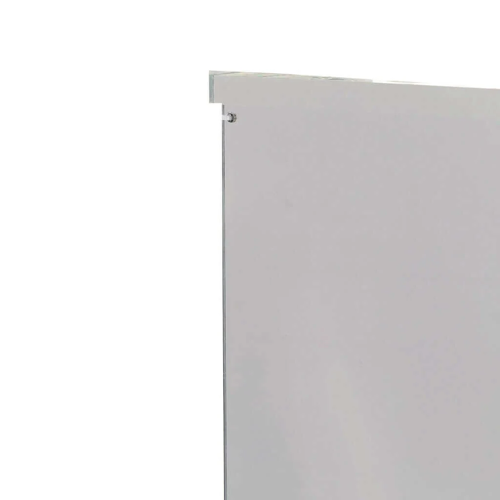 Silver Mirror Finish Acrylic Pedestal Riser, Display Box with Interchangeable Lid and Base 24" - Image 12