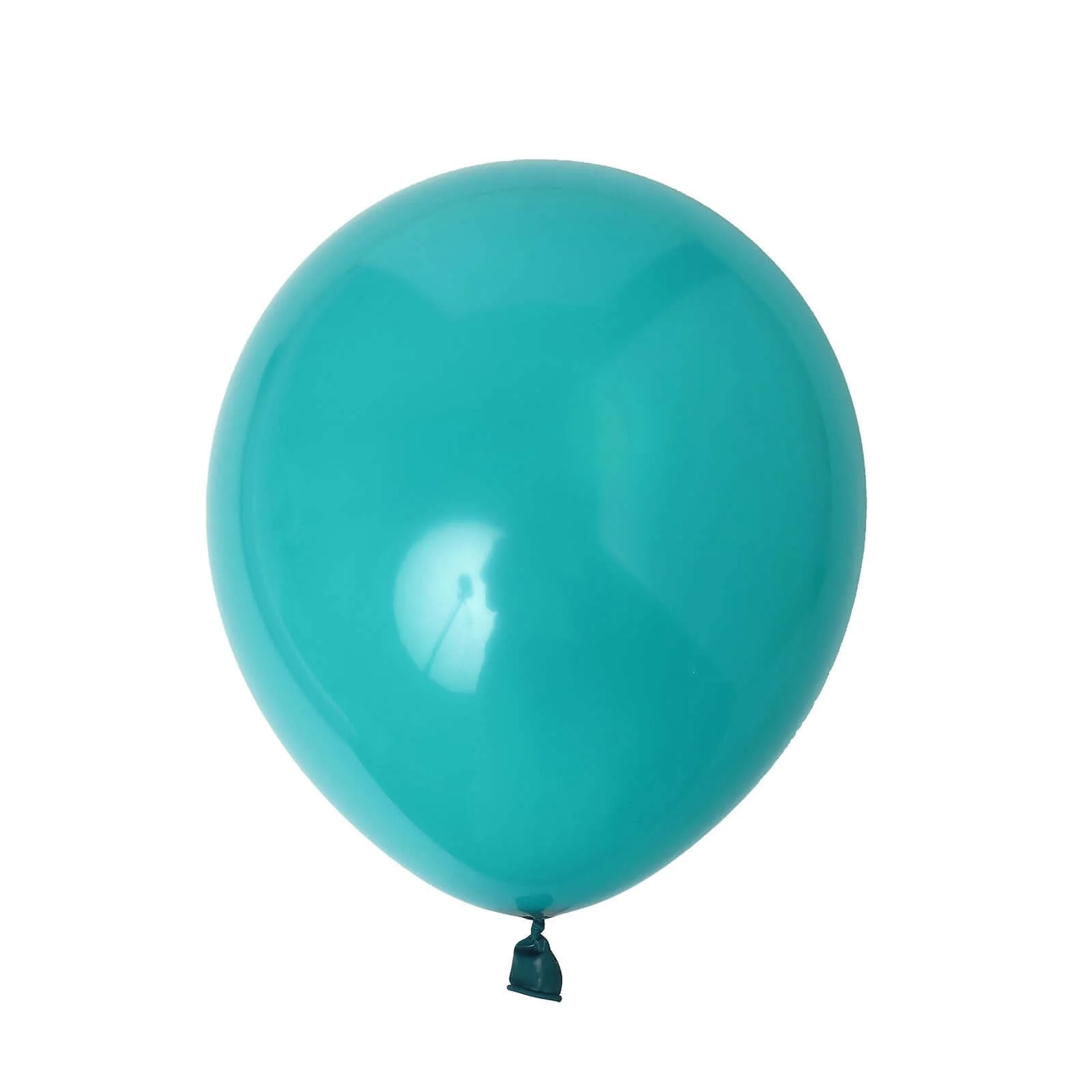 25 Pack Matte Pastel Peacock Teal Helium/Air Latex Party Balloons 12" - Image 7