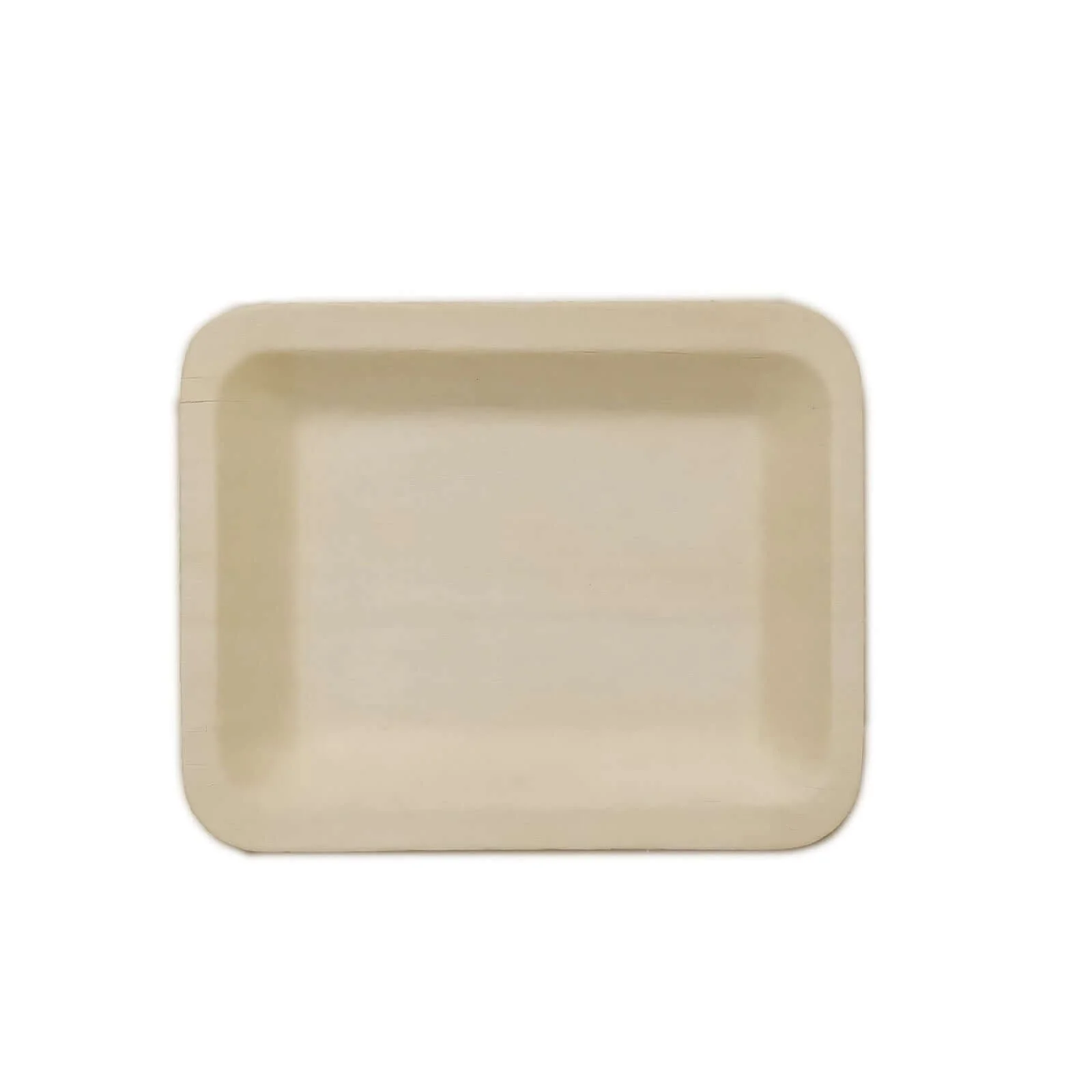 25-Pack Birchwood Rectangle Dessert, Appetizer Plates 4"x5" Natural - Eco Friendly Wooden Disposable Plates for Rustic Themes & Outdoor Dining - Image 7