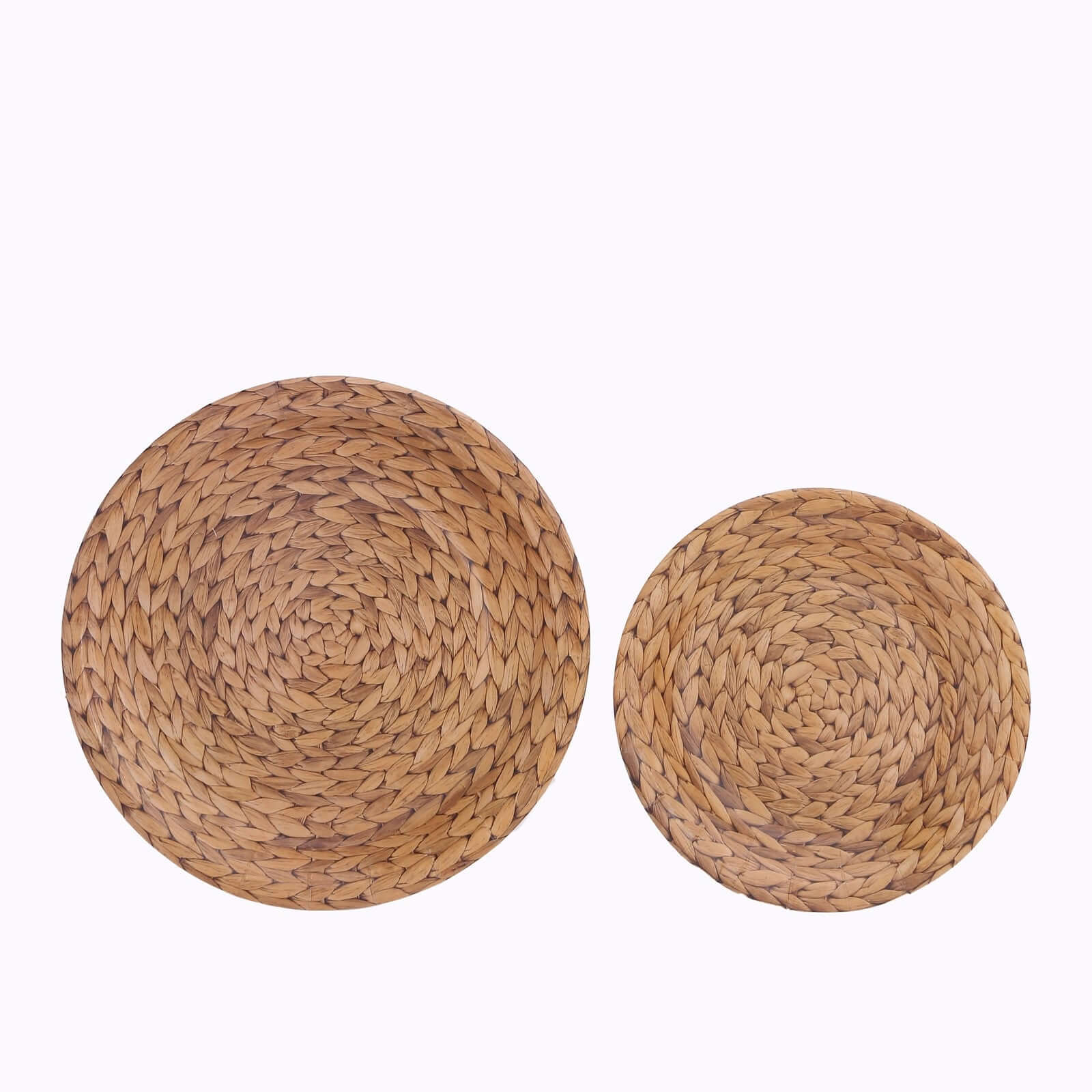 25-Pack Paper Round Dessert Plates 7" Natural with Woven Rattan Print - 300GSM Rustic Farmhouse Disposable Appetizer Salad Plates for Country Chic Celebrations - Image 9