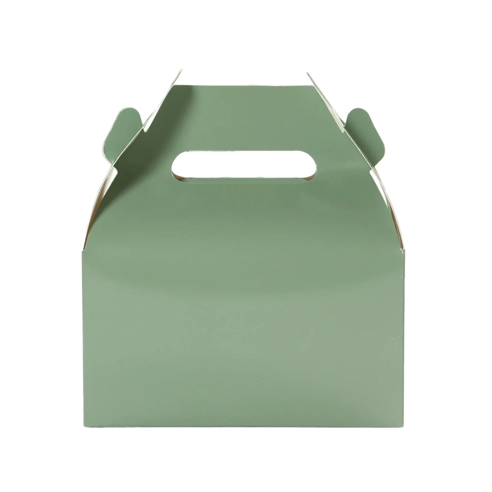 25 Pack Party Favor Gift Tote Gable Boxes, Dusty Sage Green Candy Treat Boxes 6"x3.5"x7" - Image 8