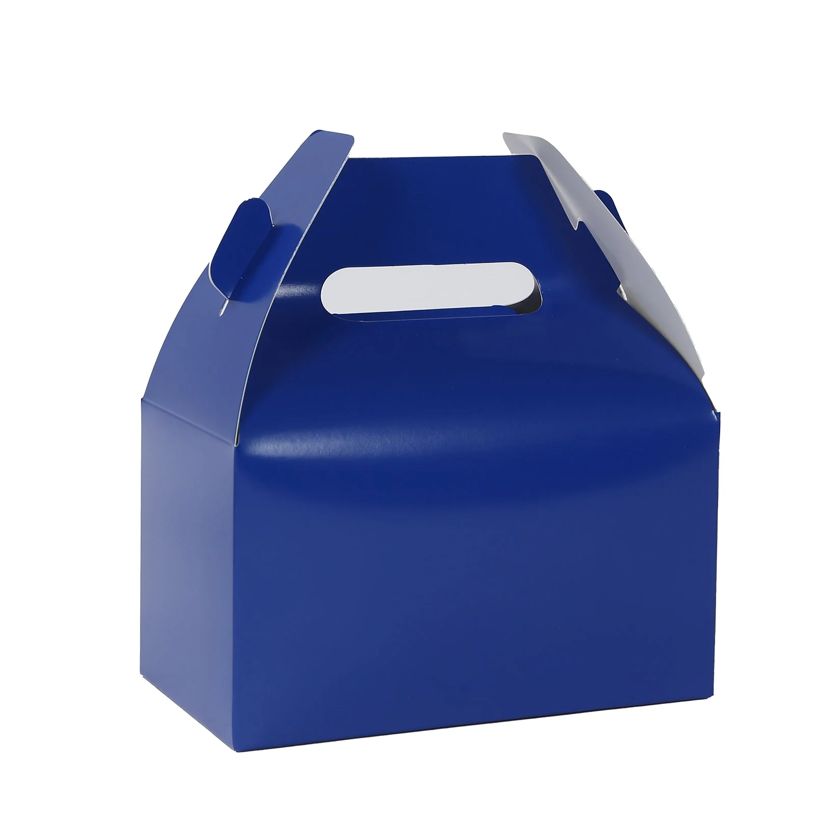 25 Pack Party Favor Gift Tote Gable Boxes, Royal Blue Candy Treat Boxes 6"x3.5"x7" - Image 7