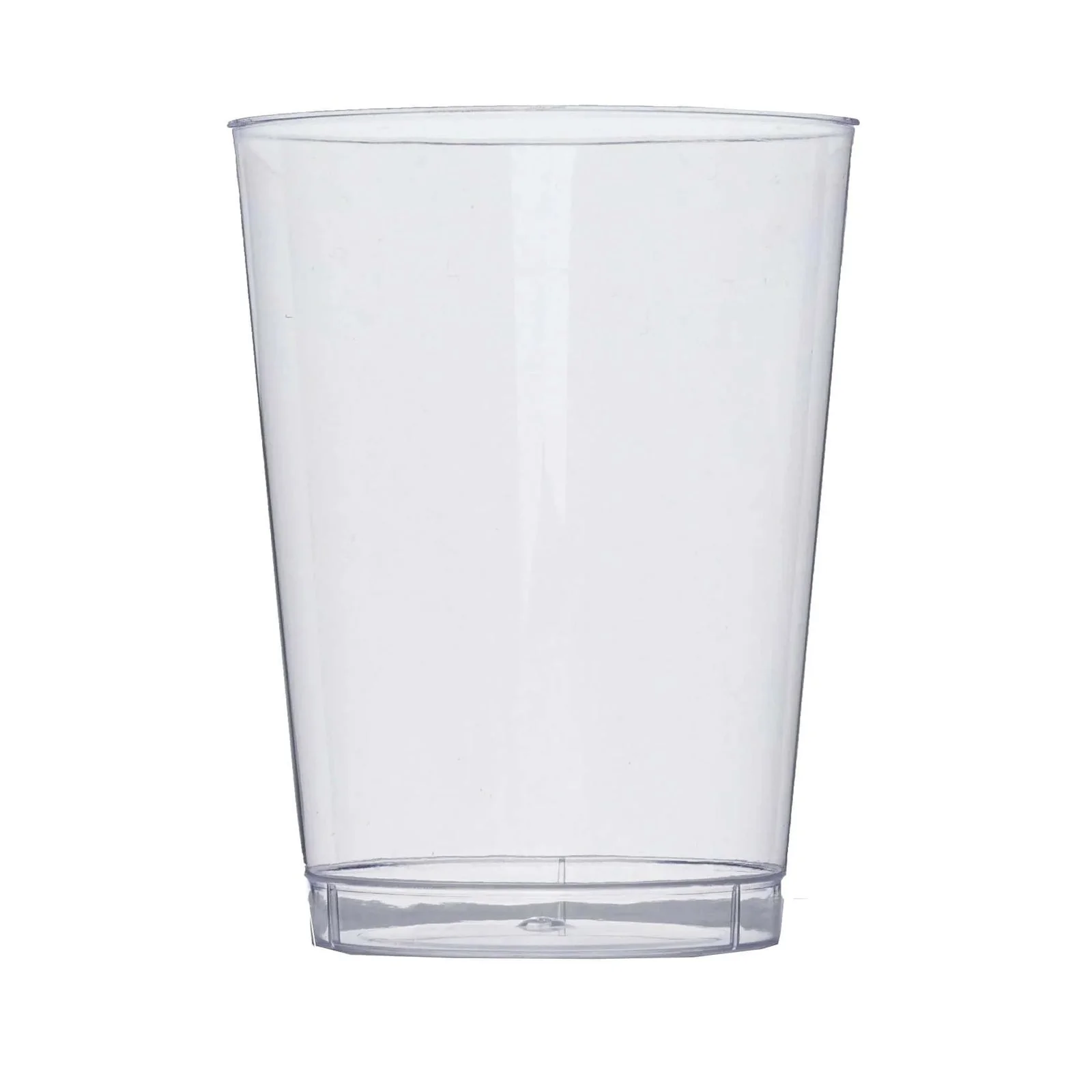25-Pack Plastic Tumbler Cups 10oz Clear - Disposable Crystal Drinking Glasses for Parties - Image 6